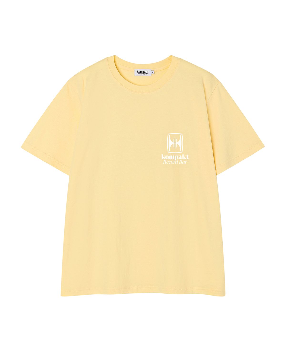 콤팩트 레코드 바(KOMPAKT RECORD BAR) KRB Big Logo T-shirt - Banana