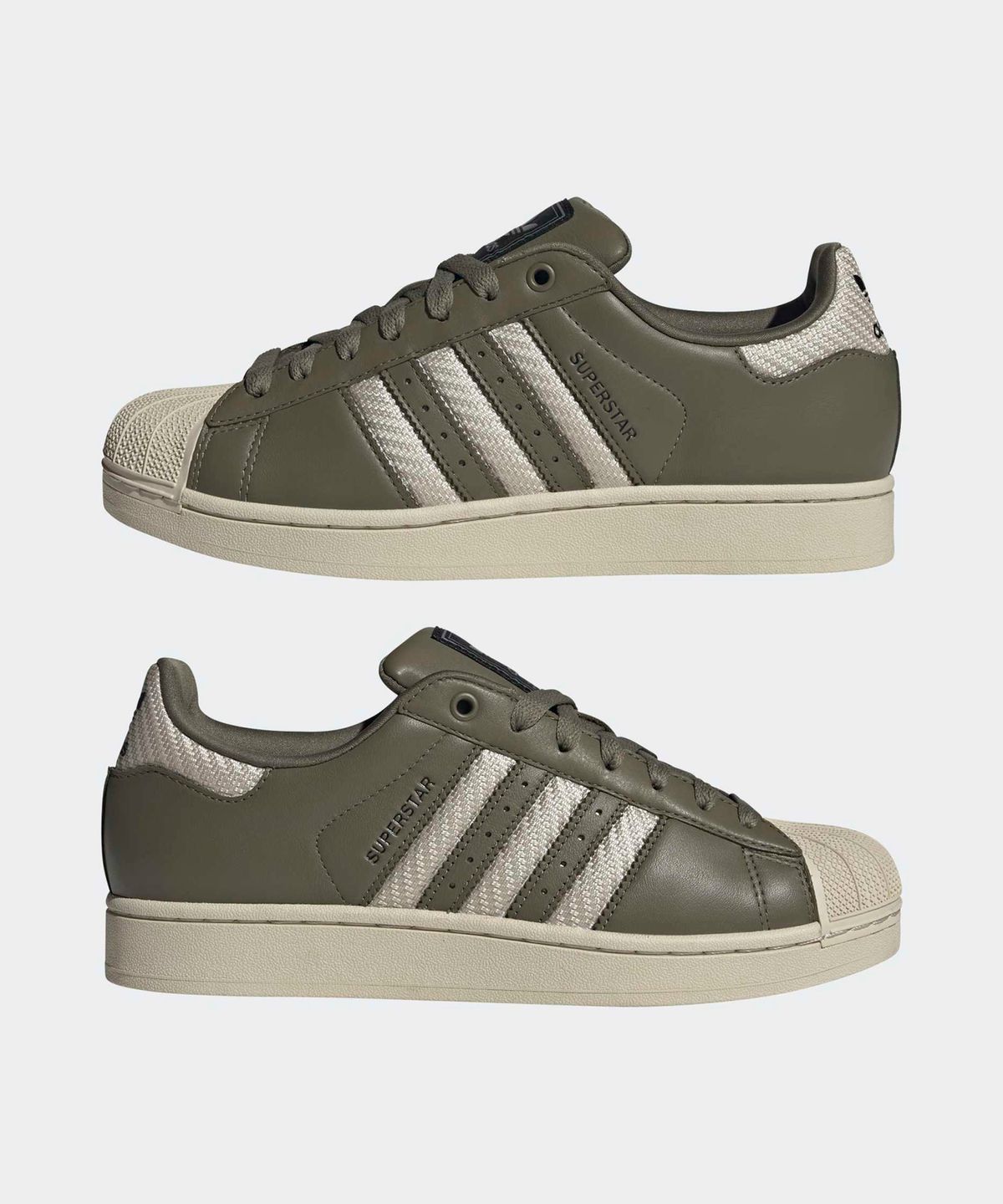 아디다스(ADIDAS) 슈퍼스타 II - 카키:브라운 / JQ3181