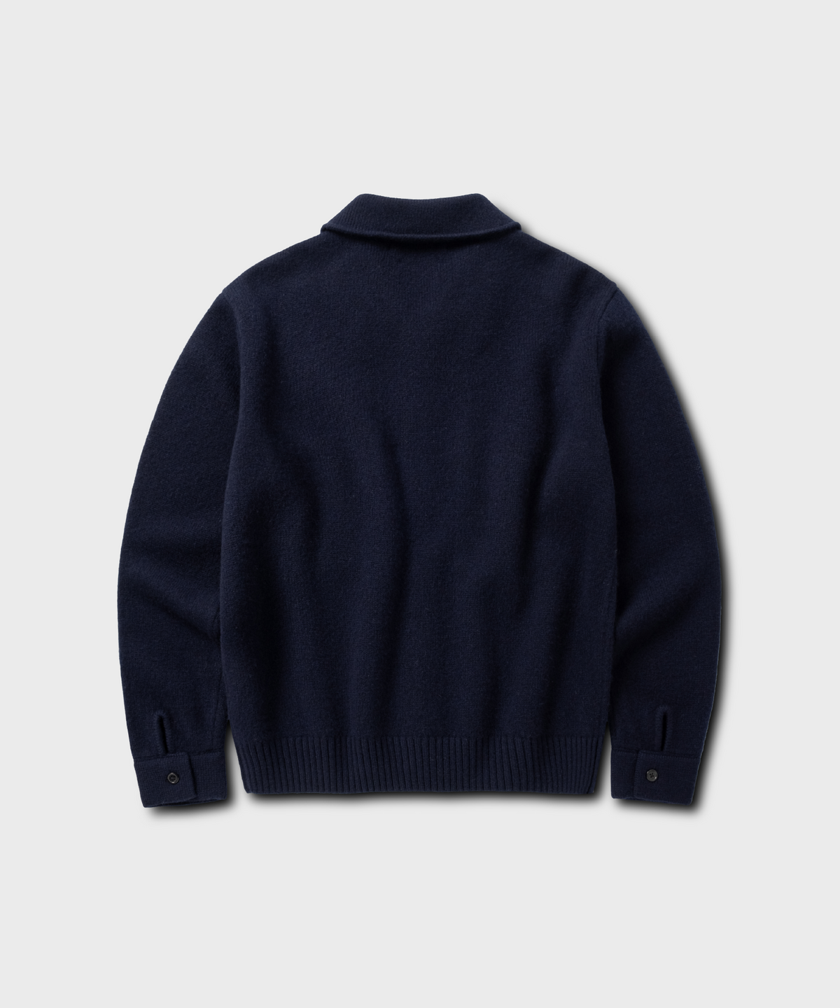 넌블랭크(NONBLANK) 니트 자켓_NAVY