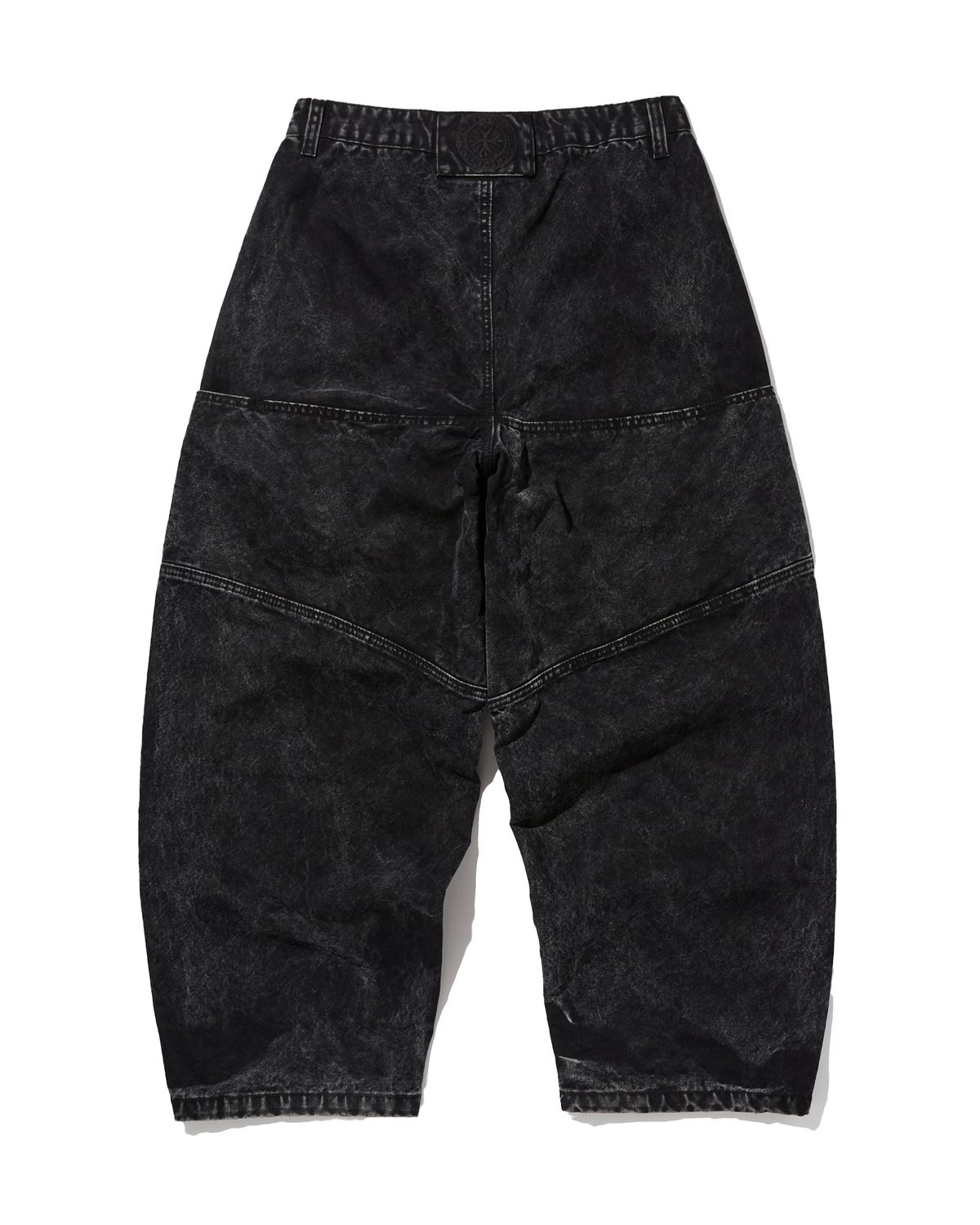 펀치드렁크파티즈(PUNCH DRUNK PARTIES) Self Guard Washed Fireman Pants (WASHED BLACK)