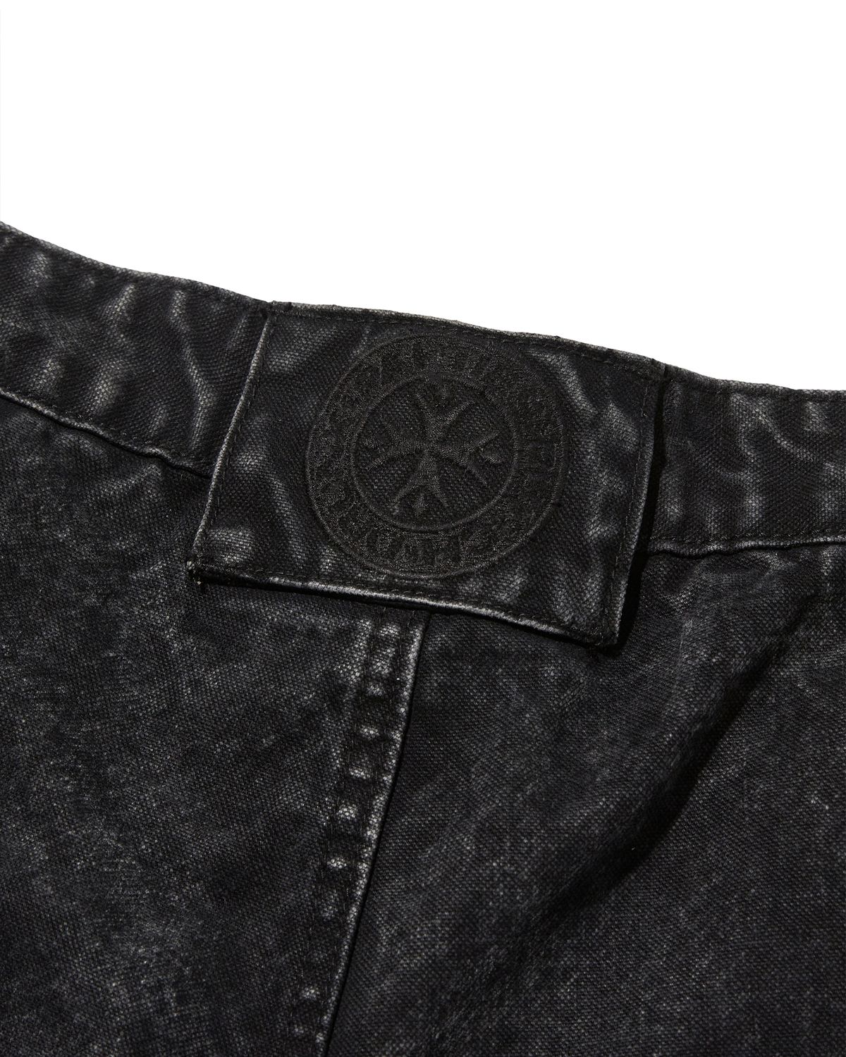 펀치드렁크파티즈(PUNCH DRUNK PARTIES) Self Guard Washed Fireman Pants (WASHED BLACK)