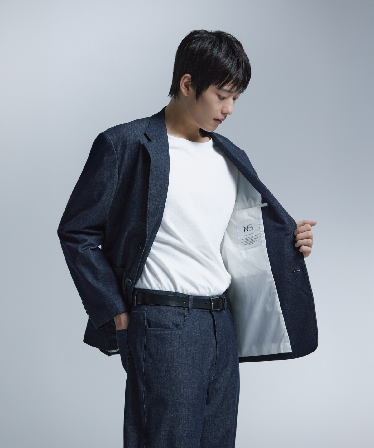 넌블랭크(NONBLANK) DN 컴포트 셋업_BLUE