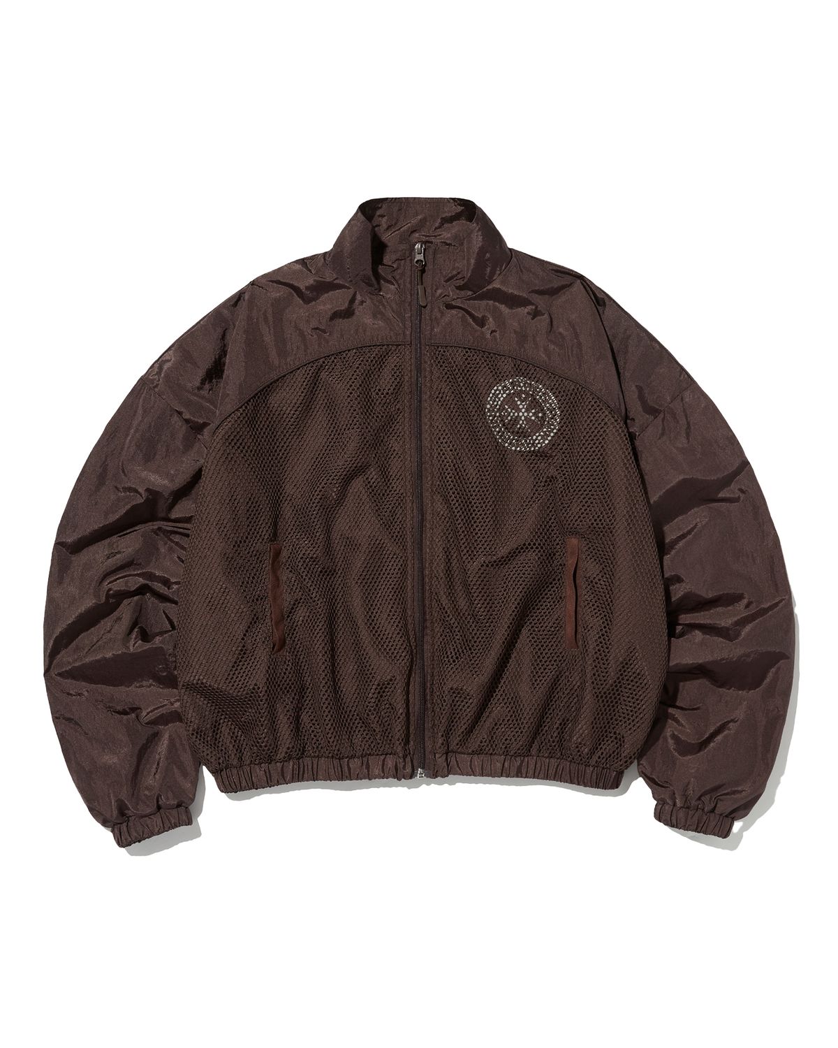 펀치드렁크파티즈(PUNCH DRUNK PARTIES) GhostMark Wind Jacket (BROWN)
