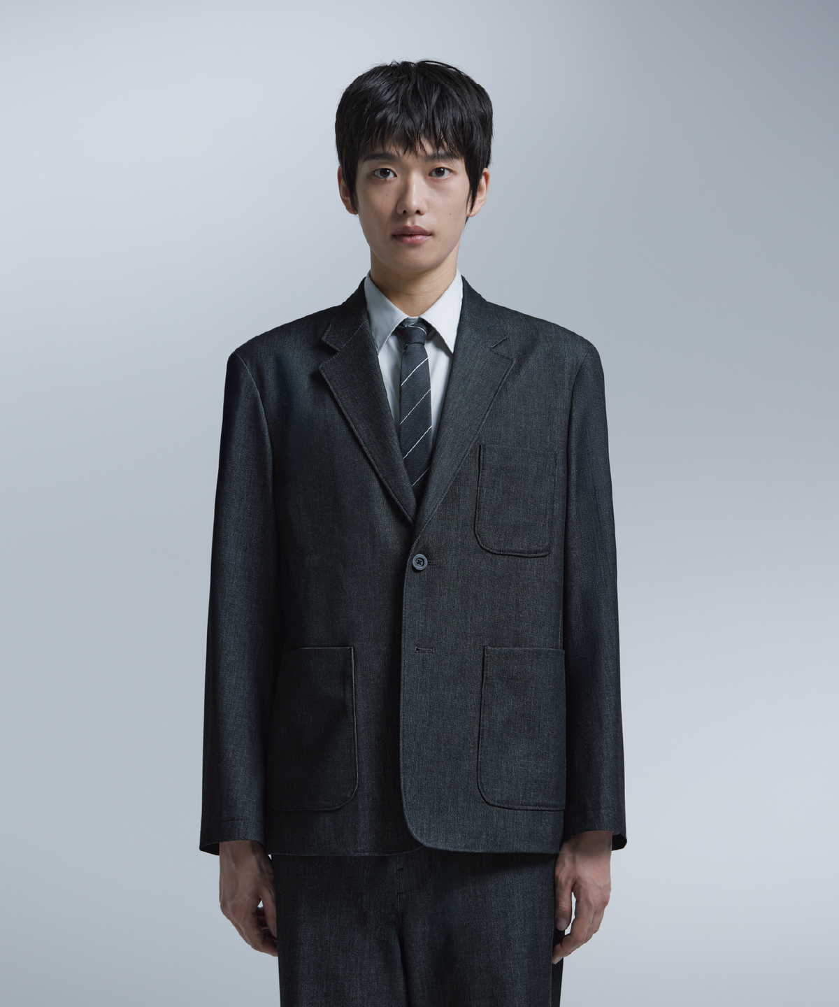 넌블랭크(NONBLANK) DN 컴포트 셋업_DARK GREY