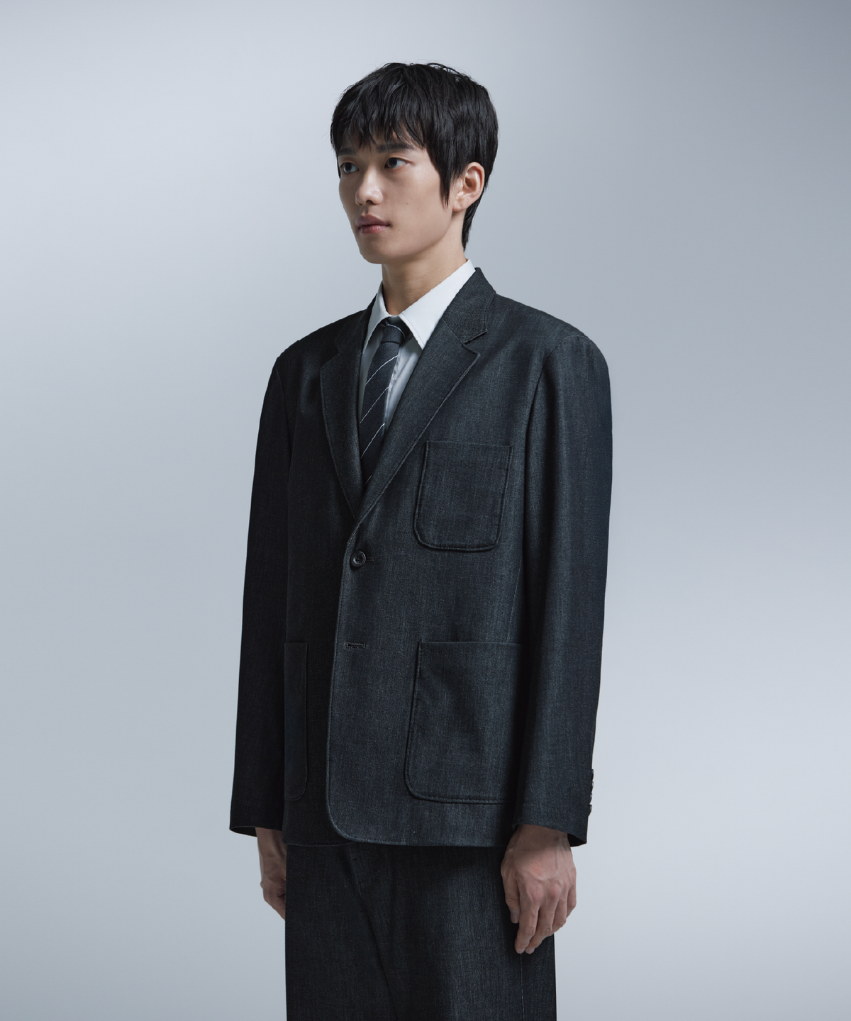넌블랭크(NONBLANK) DN 컴포트 셋업_DARK GREY