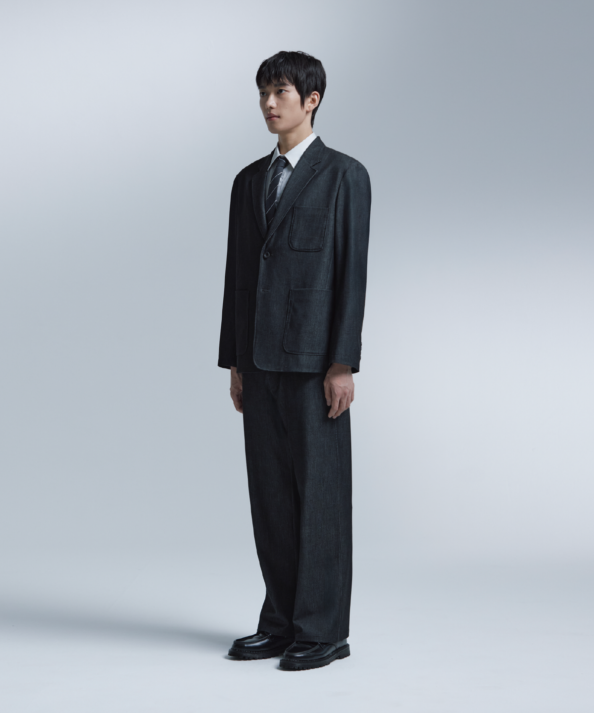 넌블랭크(NONBLANK) DN 컴포트 셋업_DARK GREY
