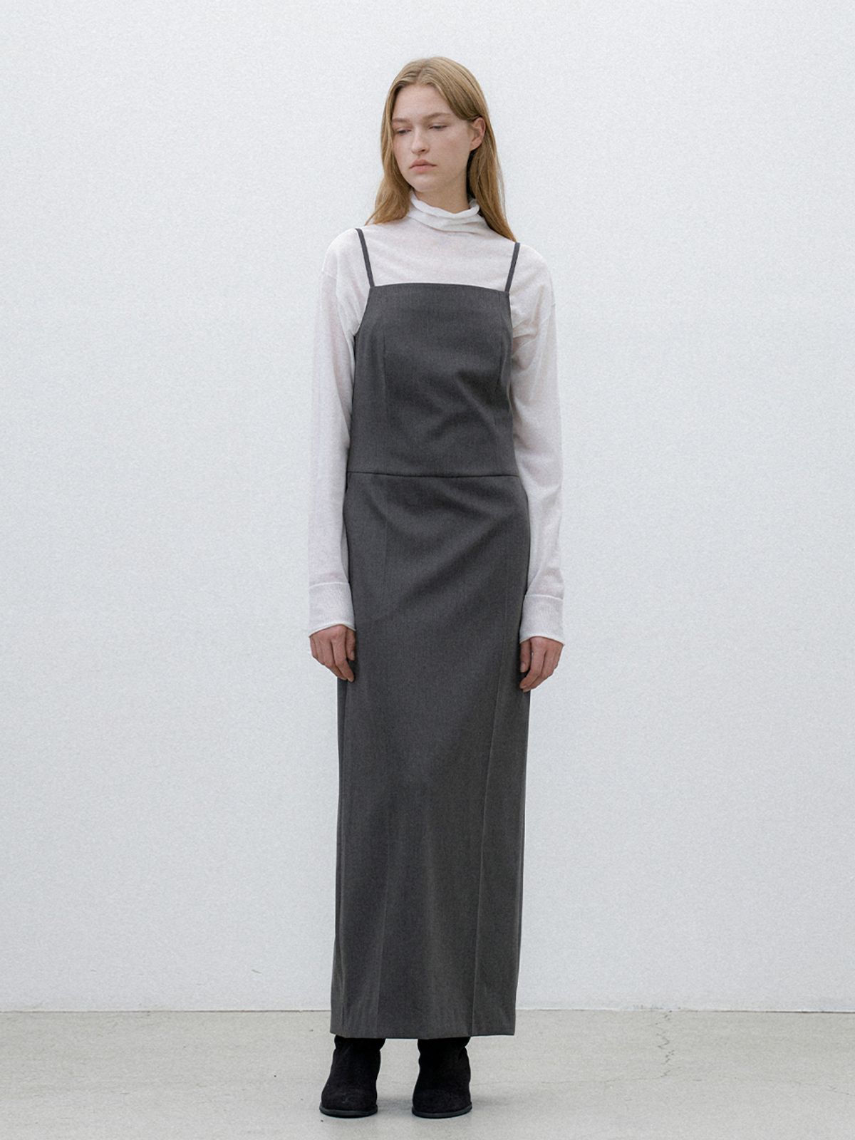 아틀리에 나인(ATELIER NAIN) NEU SLEEVELESS MAXI DRESS(OP-6302)