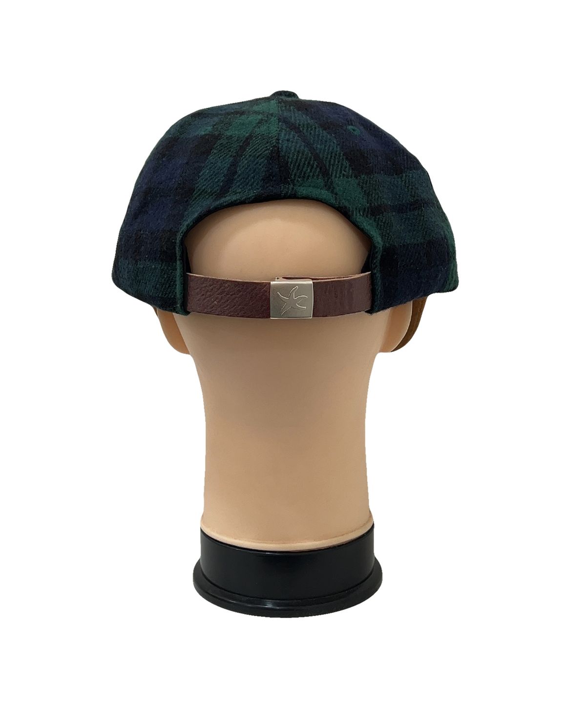더콜디스트모먼트(THE COLDEST MOMENT) TCM check logo cap (green)