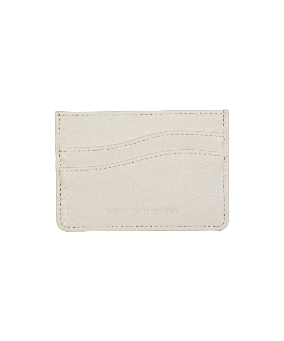 더콜디스트모먼트(THECOLDESTMOMENT) TCM starfish stitch card wallet (ivory)