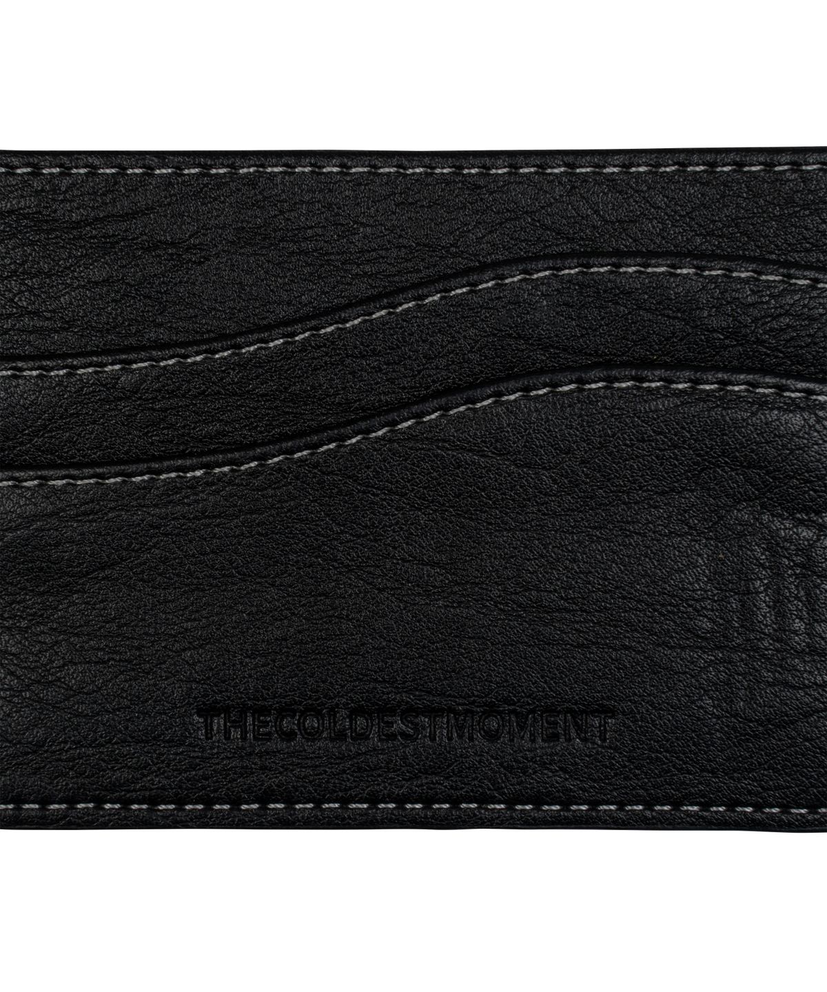 더콜디스트모먼트(THECOLDESTMOMENT) TCM starfish stitch card wallet (black)