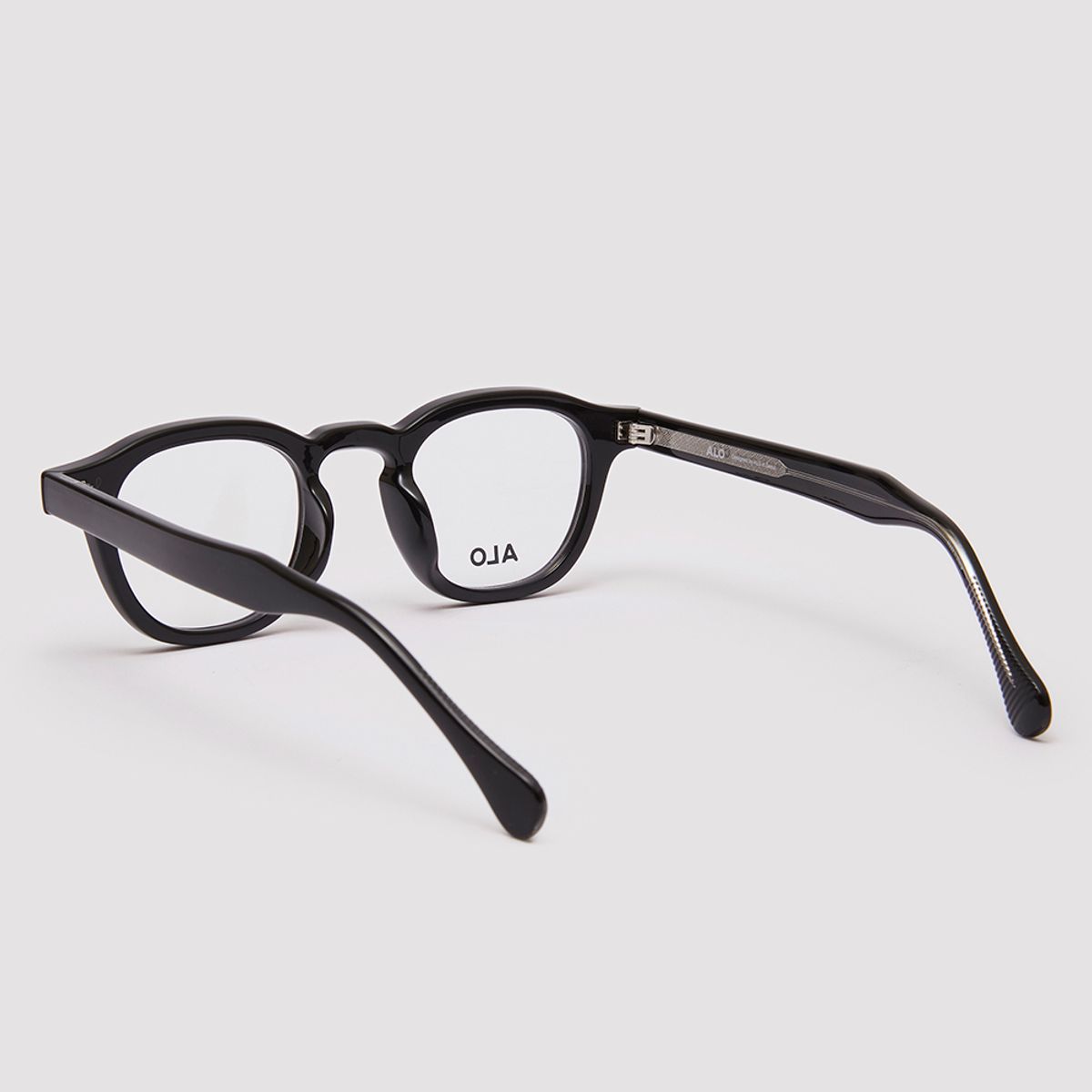 알로아이웨어(ALO EYEWEAR) [Essential] AL5501 0909G 아넬 프레임 블랙 안경테 블루라이트 차단 렌즈 선택
