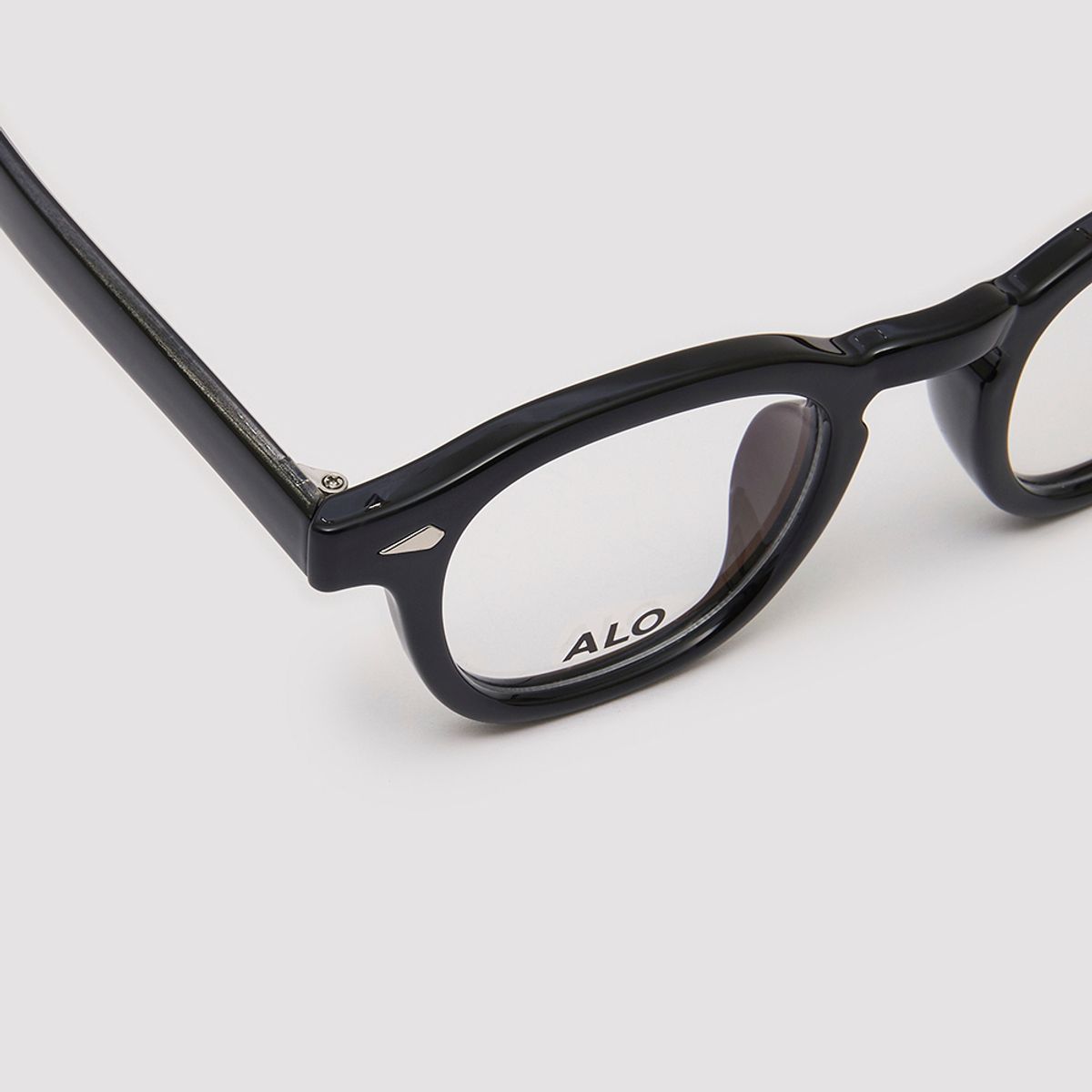 알로아이웨어(ALO EYEWEAR) [Essential] AL5501 0909G 아넬 프레임 블랙 안경테 블루라이트 차단 렌즈 선택
