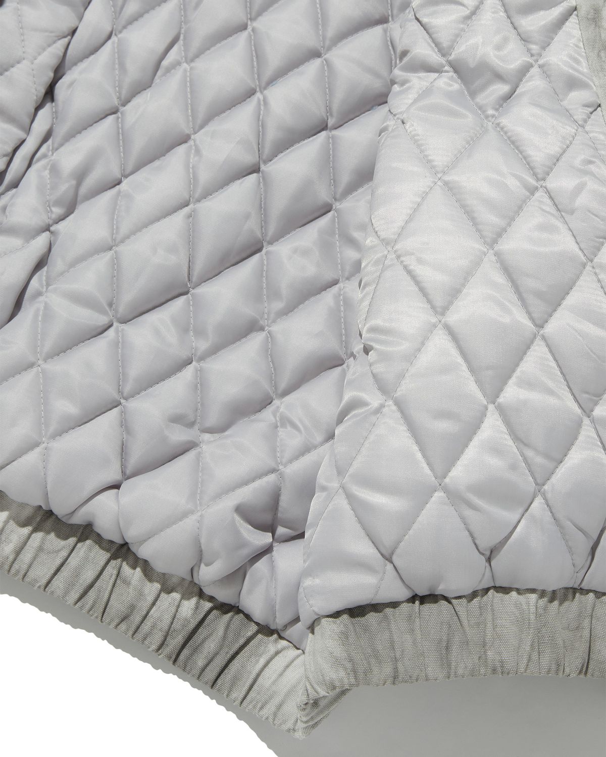 펀치드렁크파티즈(PUNCH DRUNK PARTIES) Veiled Mark Quilted Jacket (GRAY)