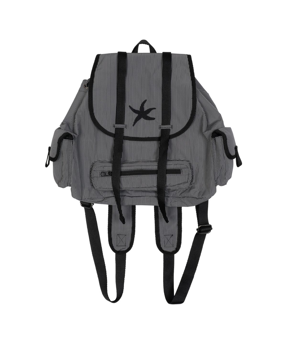 더콜디스트모먼트(THE COLDEST MOMENT) TCM starfish grid backpack (black)