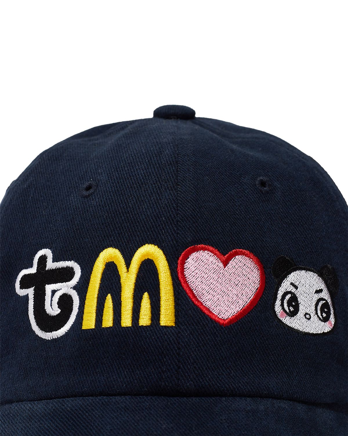 더뮤지엄비지터(THEMUSEUMVISITOR) TMV PANDA BALLCAP (NAVY)