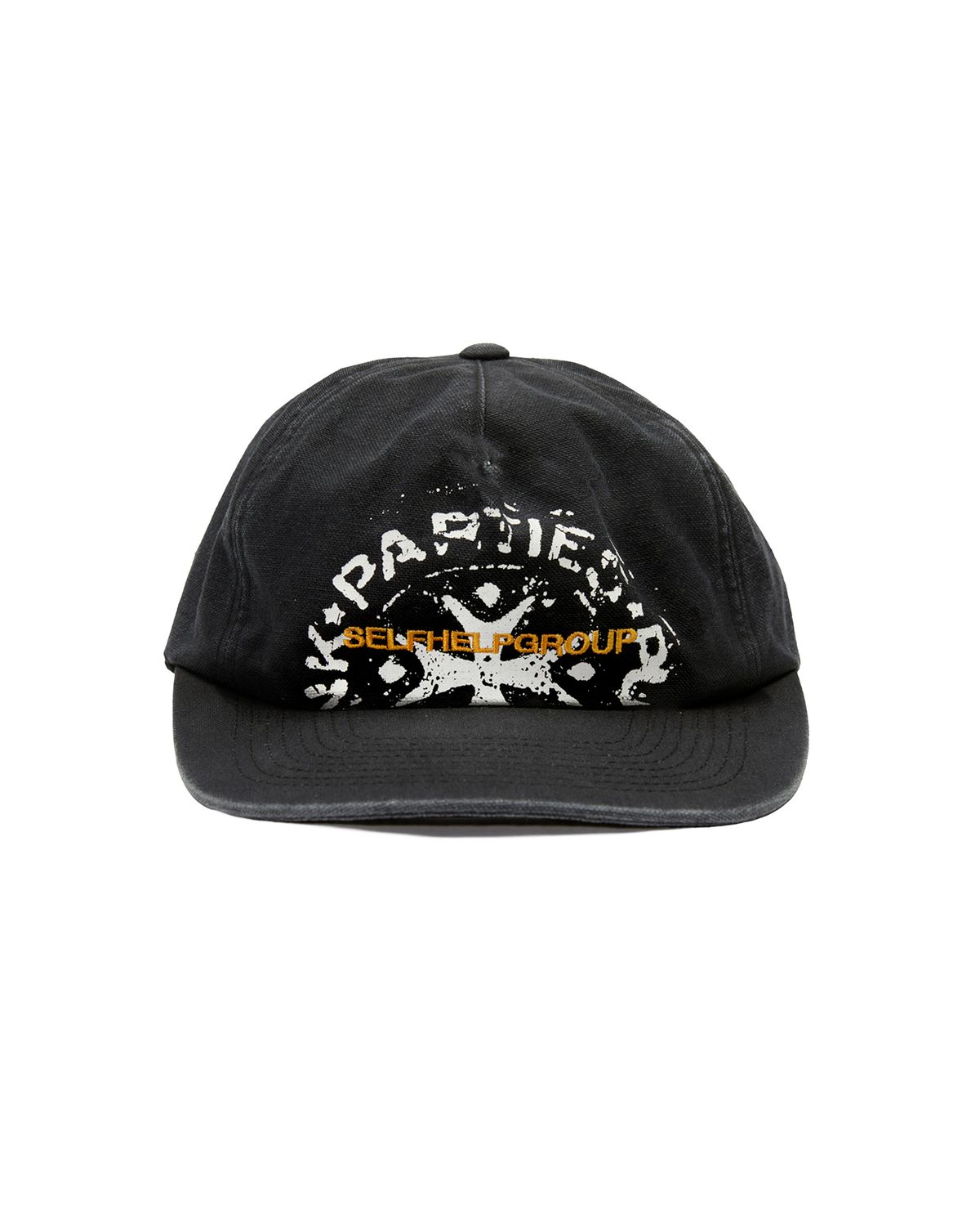 펀치드렁크파티즈(PUNCH DRUNK PARTIES) Spray 5 Panel Cap (BLACK)