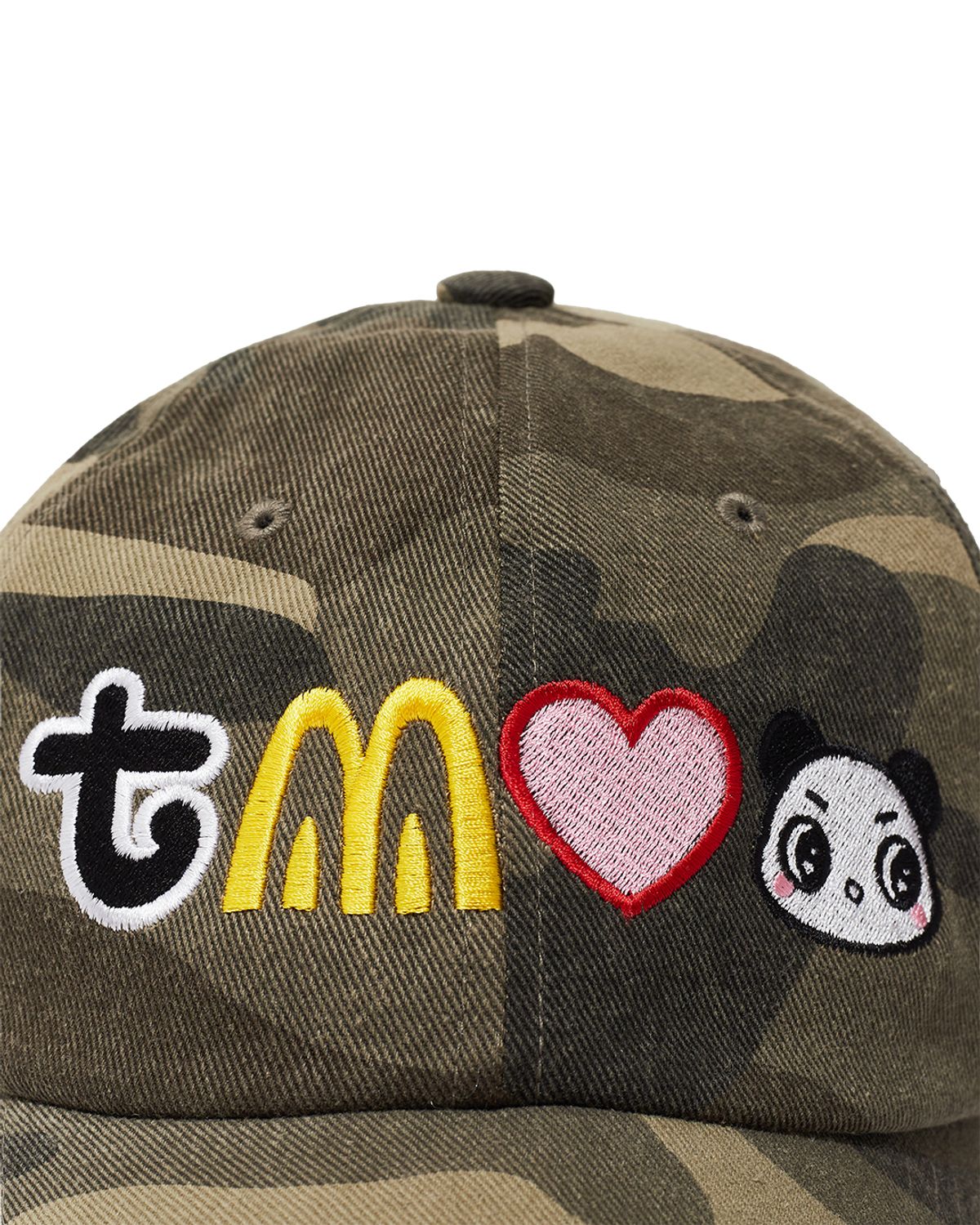 더뮤지엄비지터(THEMUSEUMVISITOR) TMV PANDA BALLCAP (CAMO)