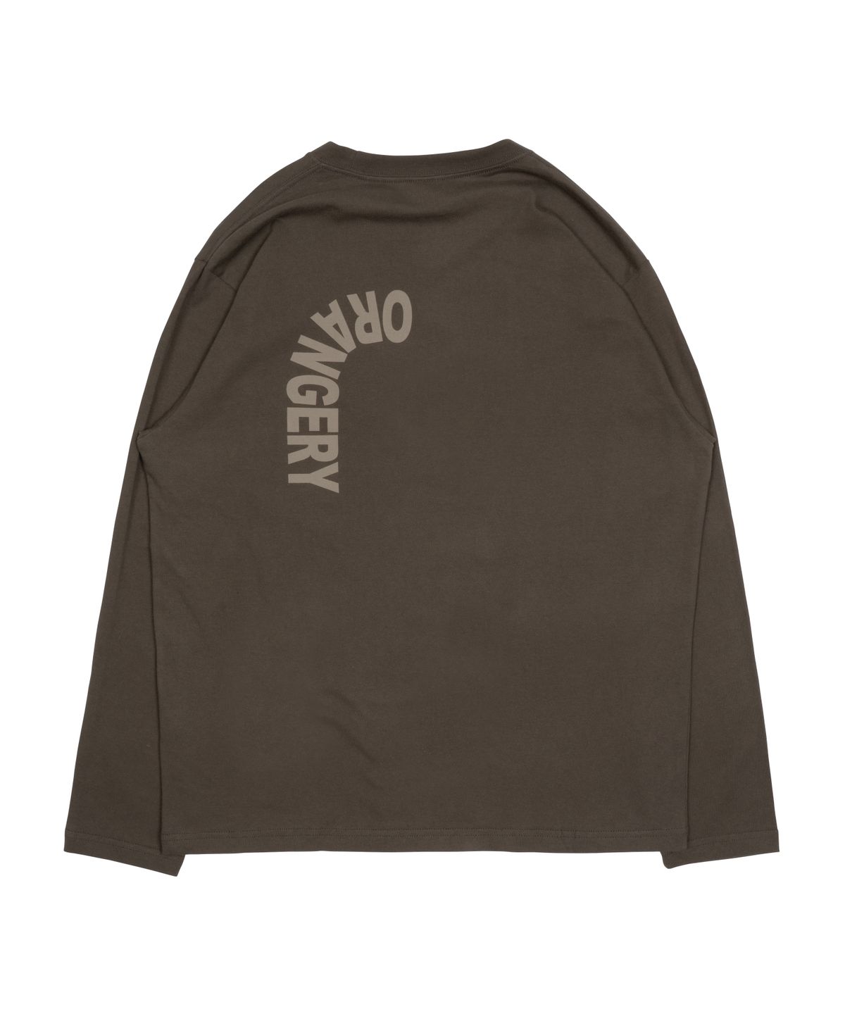 더콜디스트모먼트(THE COLDEST MOMENT) TCM 26 long sleeve (brown)