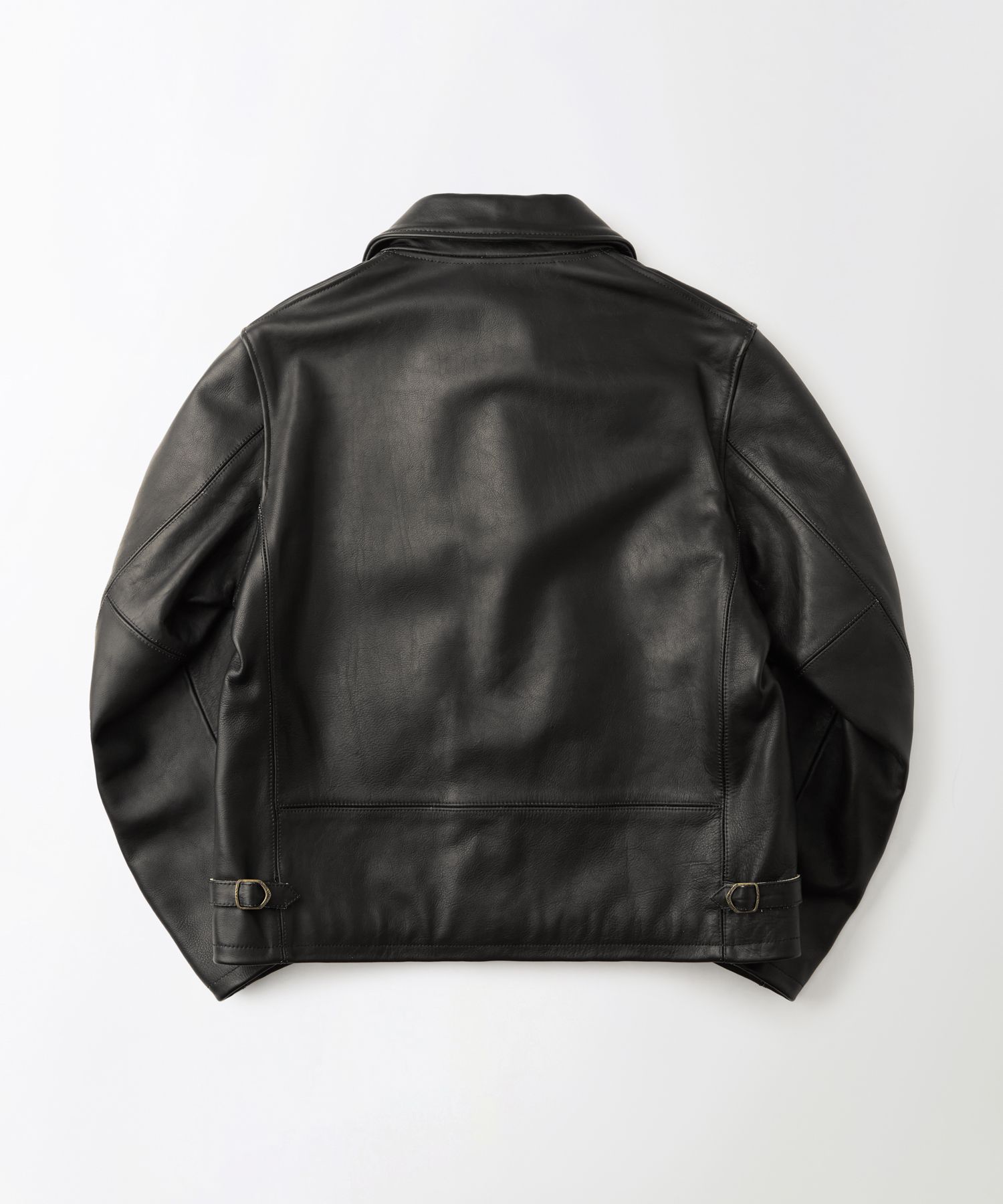 TEA-CORE LEATHER SPORTS JACKET_BLACK source detail 14