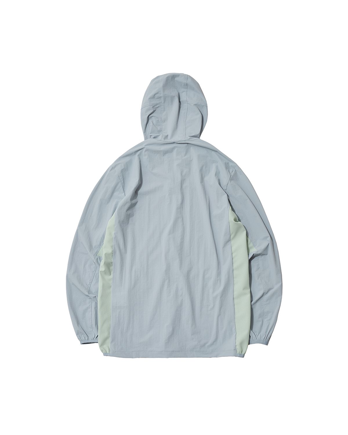 더뮤지엄비지터(THEMUSEUMVISITOR) PUNCHING POINT NYLON JACKET (SKY BLUE)
