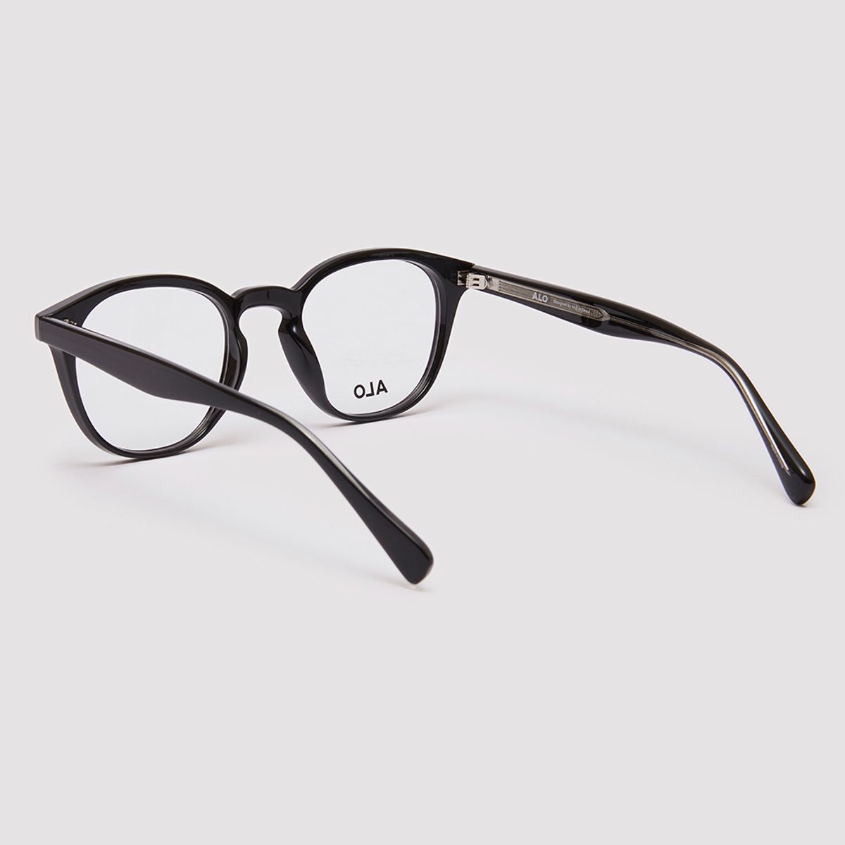 알로아이웨어(ALO EYEWEAR) [Essential] AL5502 0909G 세미오버라운드 블랙 안경테 블루라이트 차단 렌즈 선택
