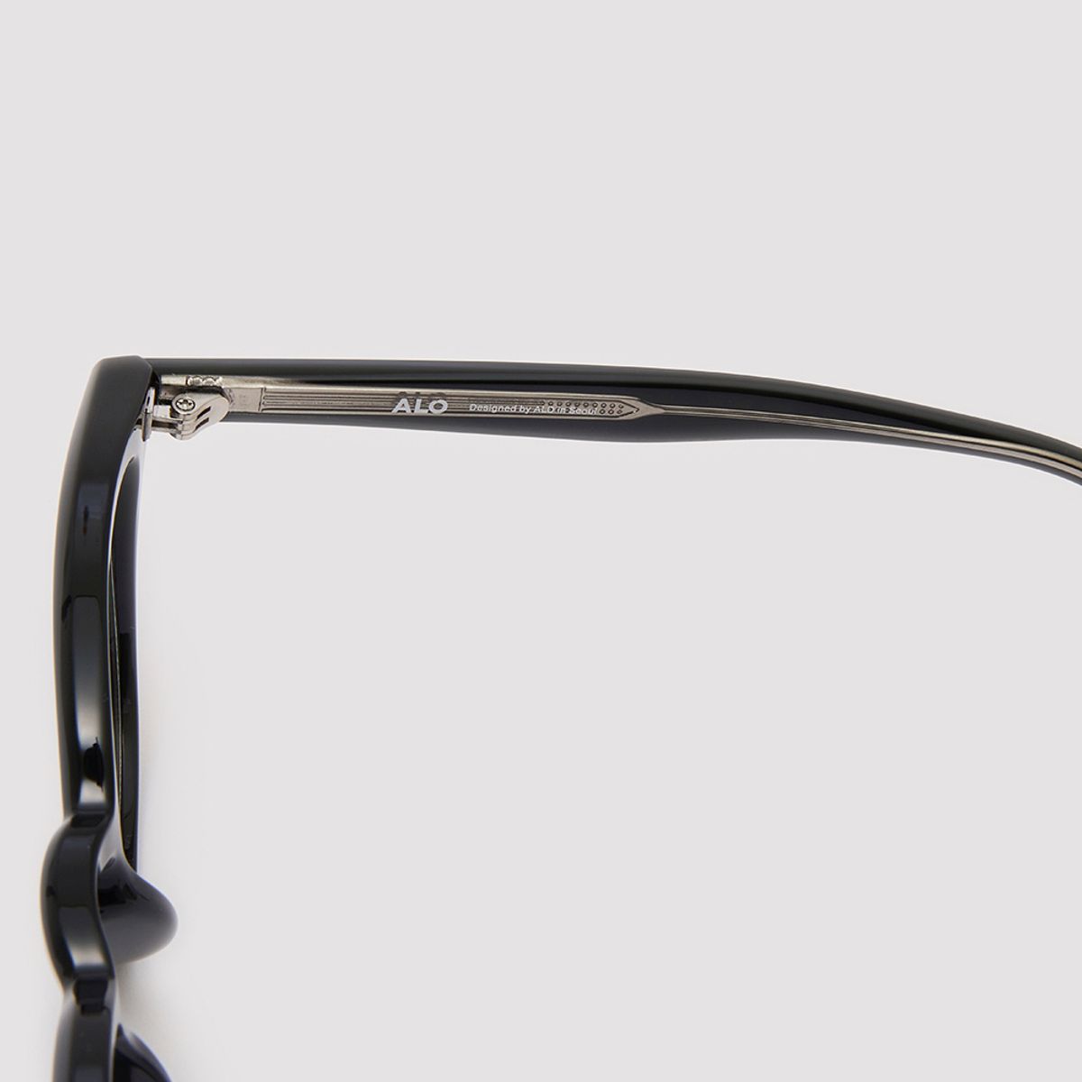 알로아이웨어(ALO EYEWEAR) [Essential] AL5502 0909G 세미오버라운드 블랙 안경테 블루라이트 차단 렌즈 선택