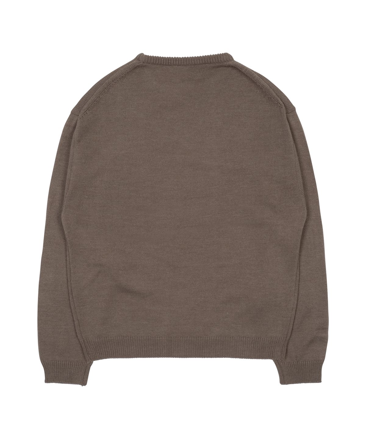 더콜디스트모먼트(THE COLDEST MOMENT) TCM starfish mini logo knit (brown)