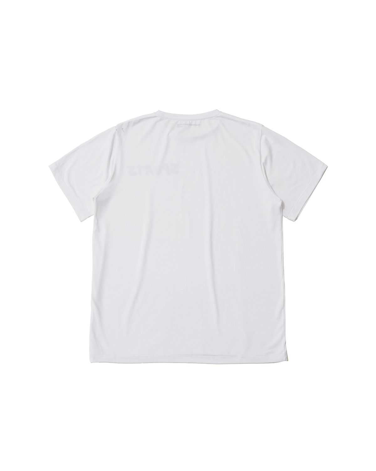더뮤지엄비지터(THEMUSEUMVISITOR) SPORTS GRAPHIC RUNNING T-SHIRT (WHITE)