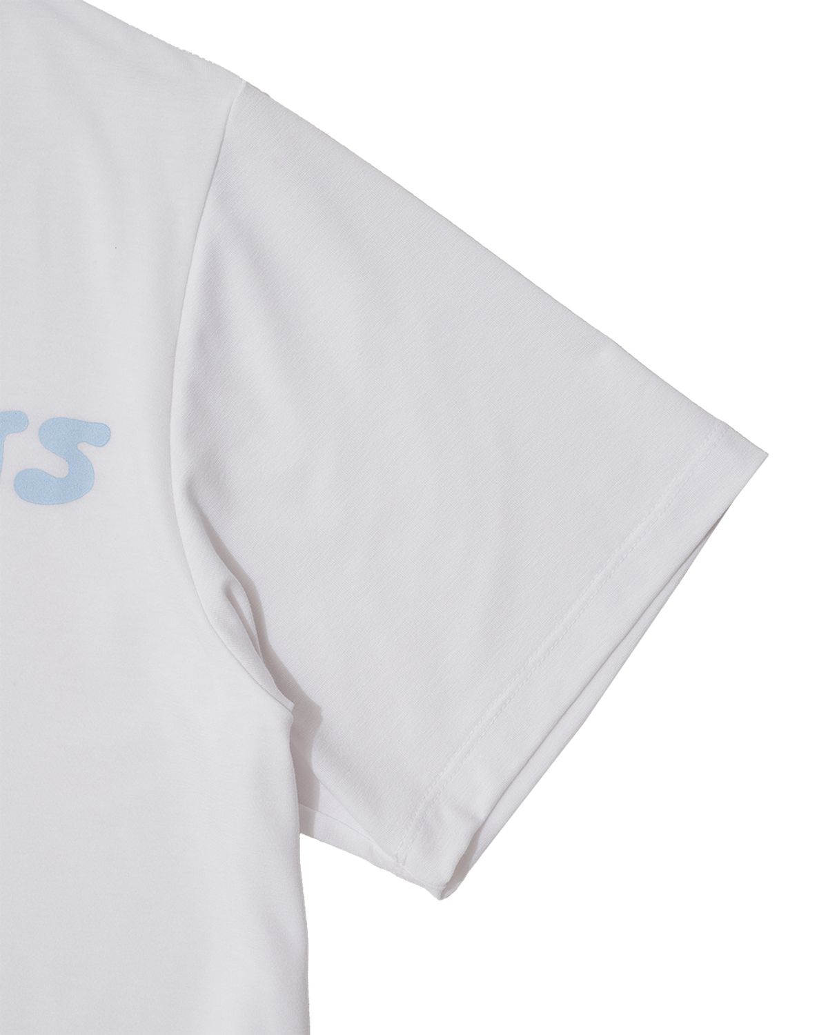 더뮤지엄비지터(THEMUSEUMVISITOR) SPORTS GRAPHIC RUNNING T-SHIRT (WHITE)
