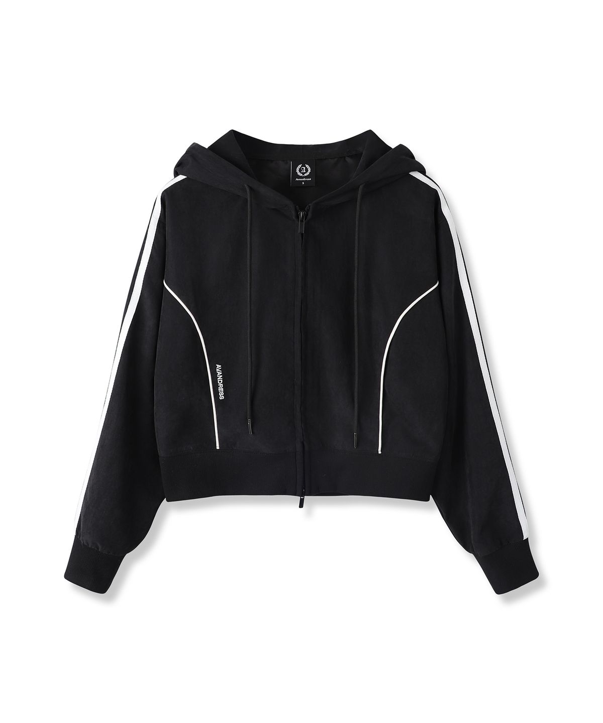 어반드레스(AVANDRESS) Bliss Crop Hood Zip-up_5Colors