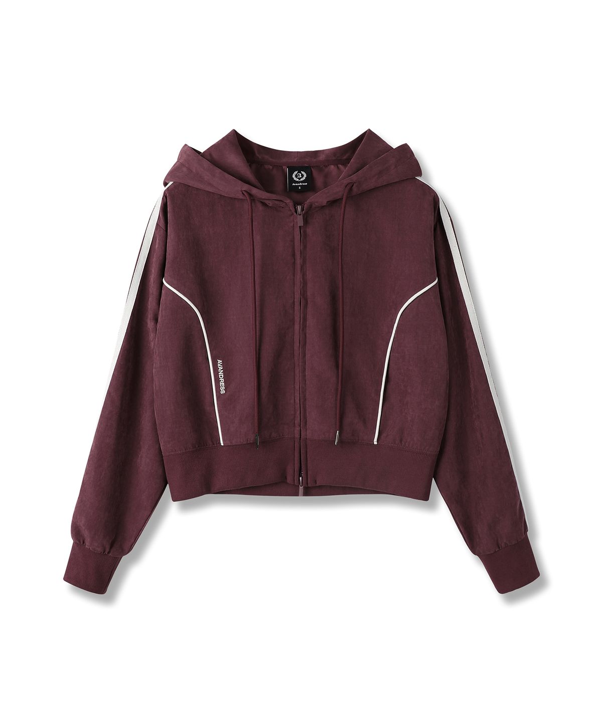 어반드레스(AVANDRESS) Bliss Crop Hood Zip-up_5Colors