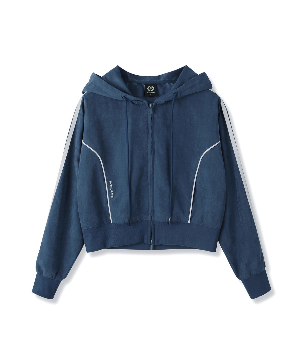 어반드레스(AVANDRESS) Bliss Crop Hood Zip-up_5Colors