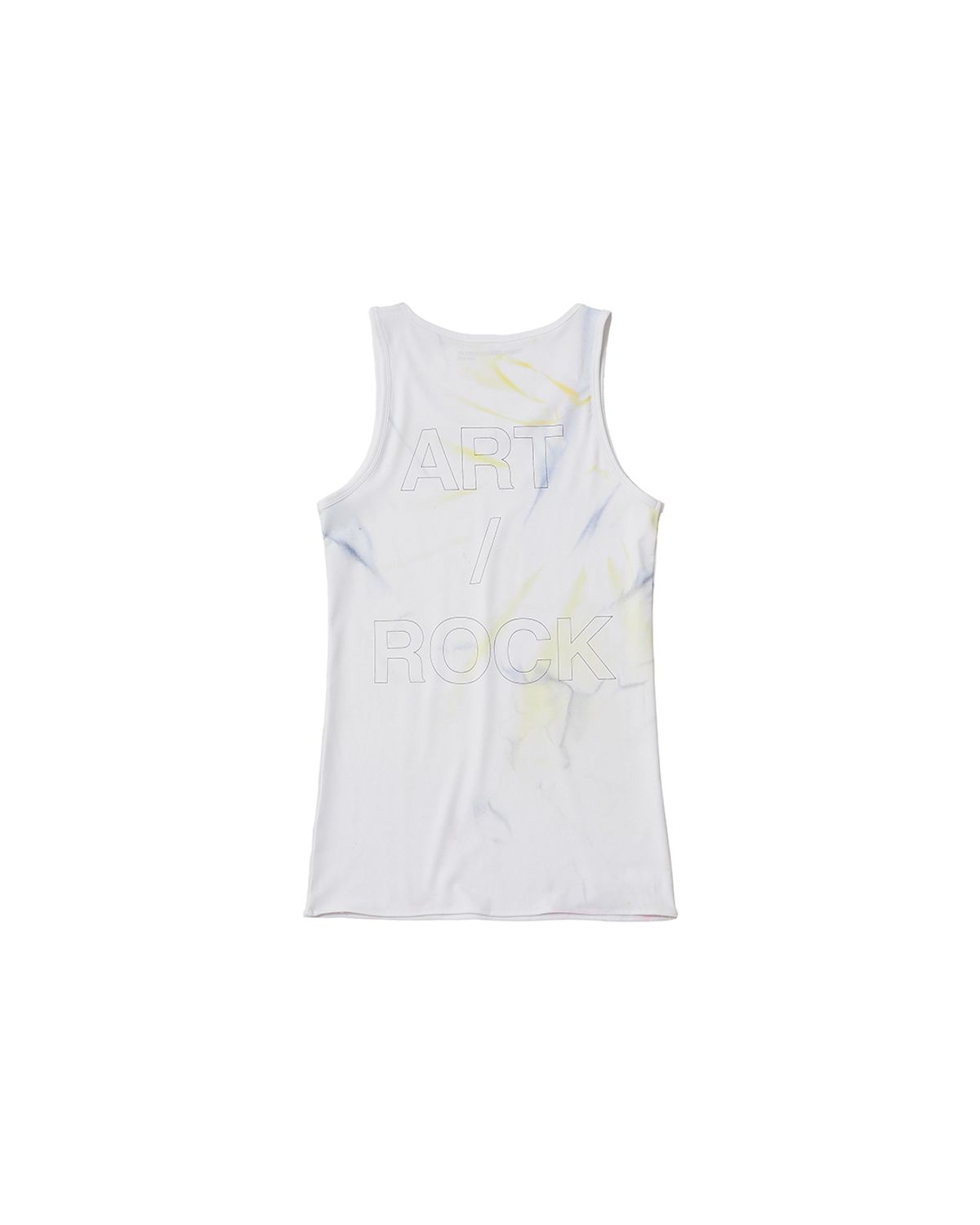 더뮤지엄비지터(THEMUSEUMVISITOR) SPRAYED TIEDYE SPORTS SLEVELESS (YELLOW)