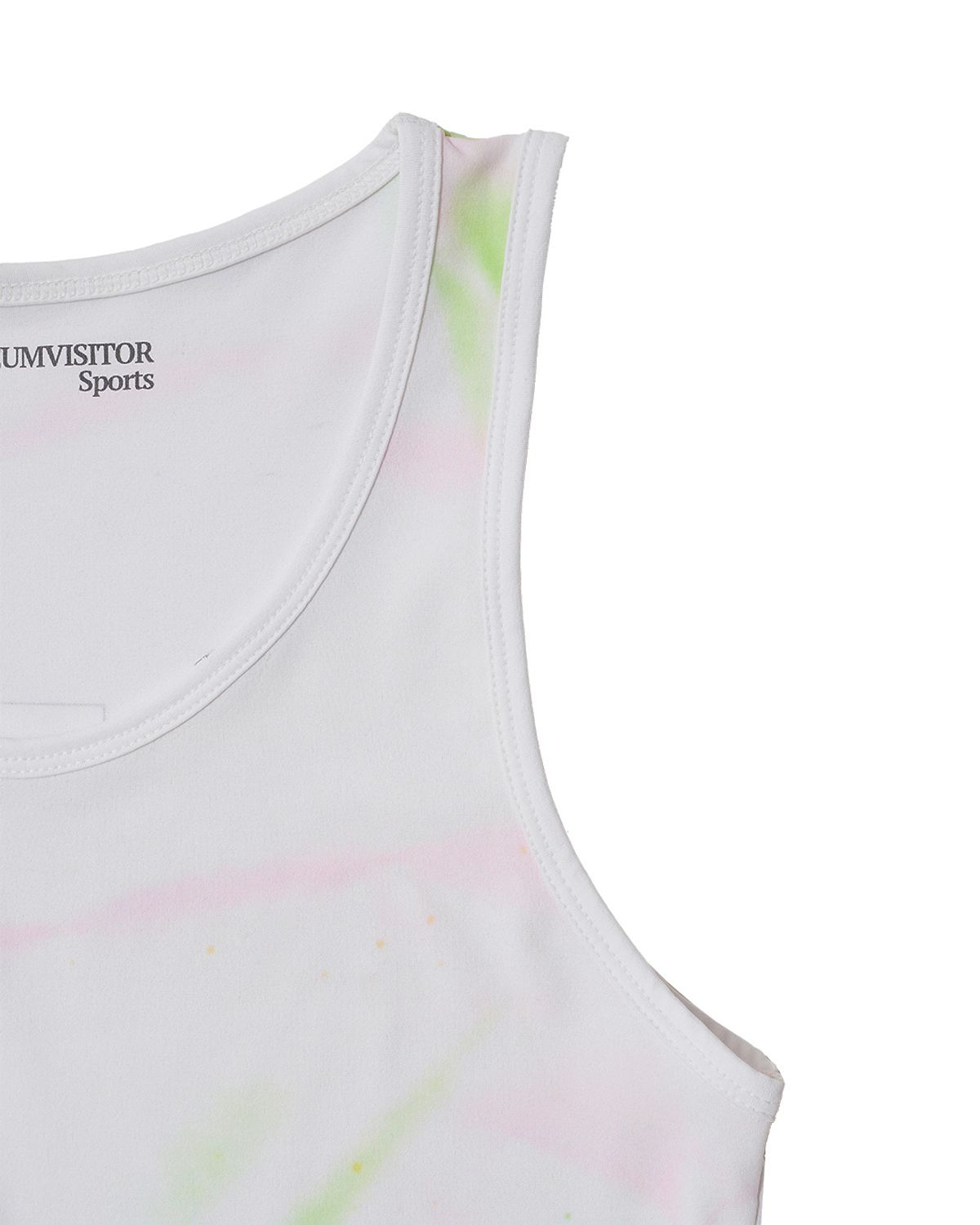 더뮤지엄비지터(THEMUSEUMVISITOR) SPRAYED TIEDYE SPORTS SLEVELESS (PINK)
