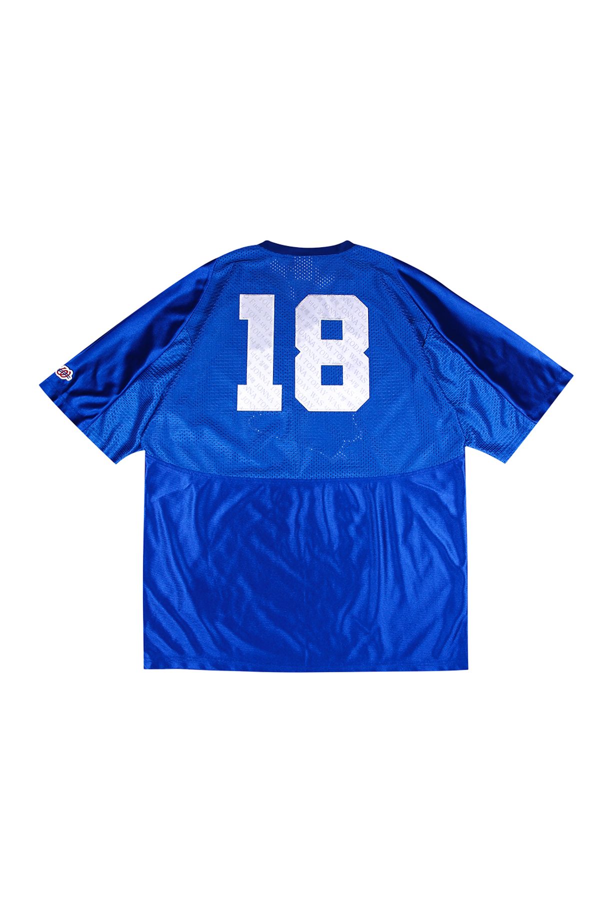 베이스크림(BASECREAM) BASECREAM x WEIRD WORLD FOOTBALL JERSEY_ BLUE