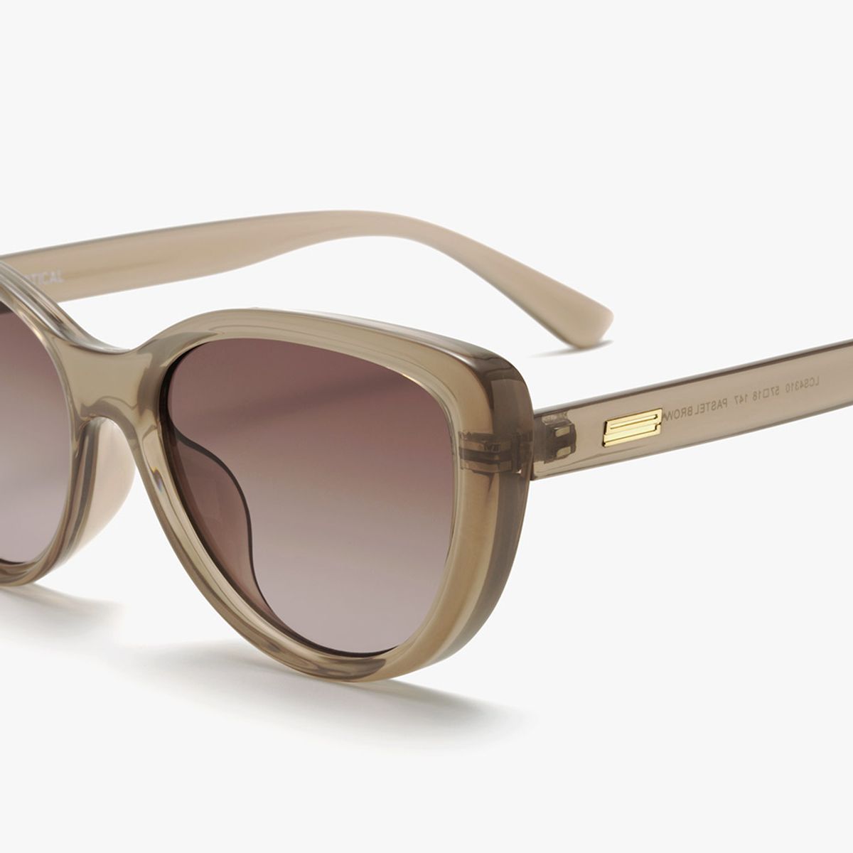 룩옵티컬(LOOKOPTICAL) 선글라스(LCS4310 PASTELBROWN 57)