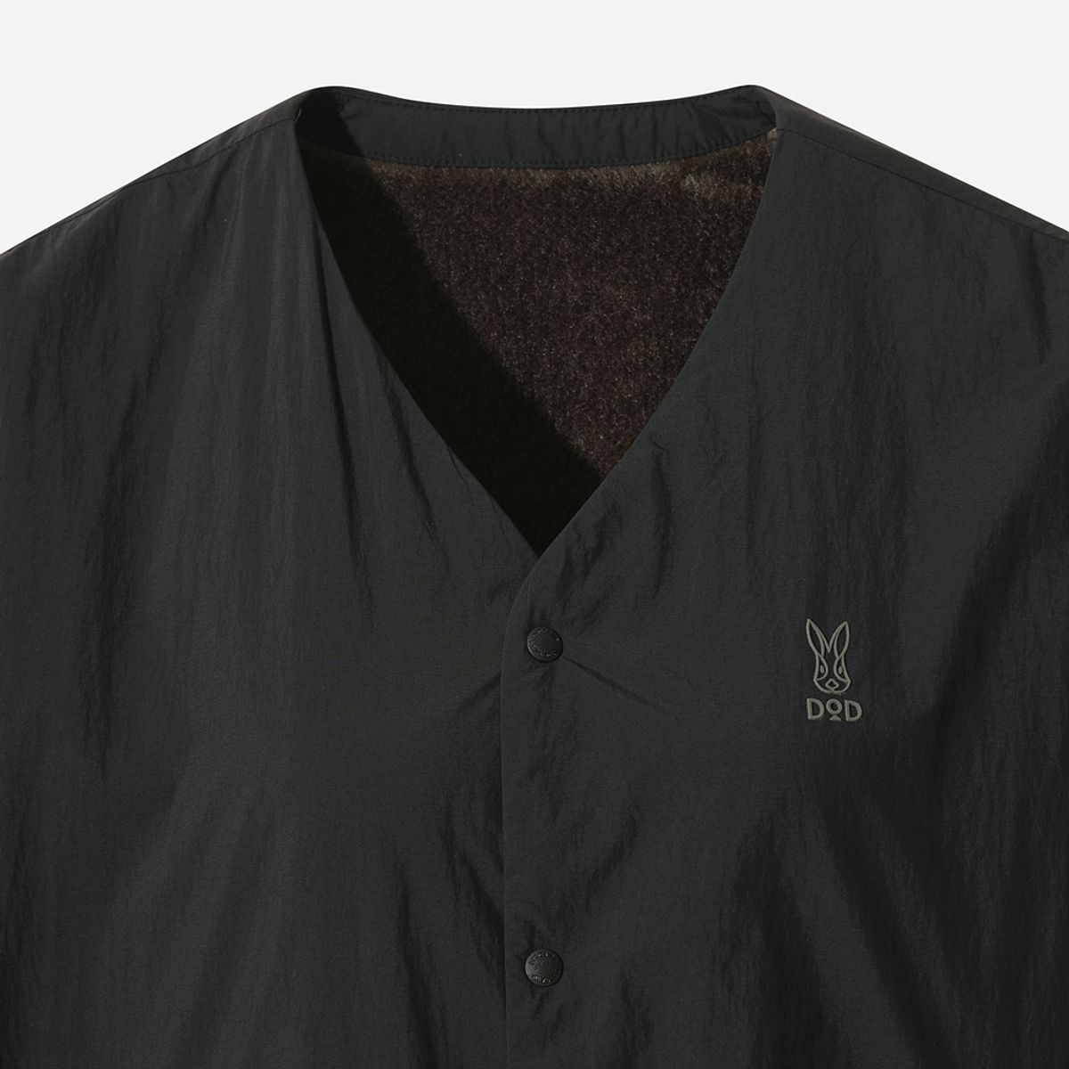 디오디(DOD) 여성) 마이로 듀얼 리버시블 가디건 자켓 (BLACK)