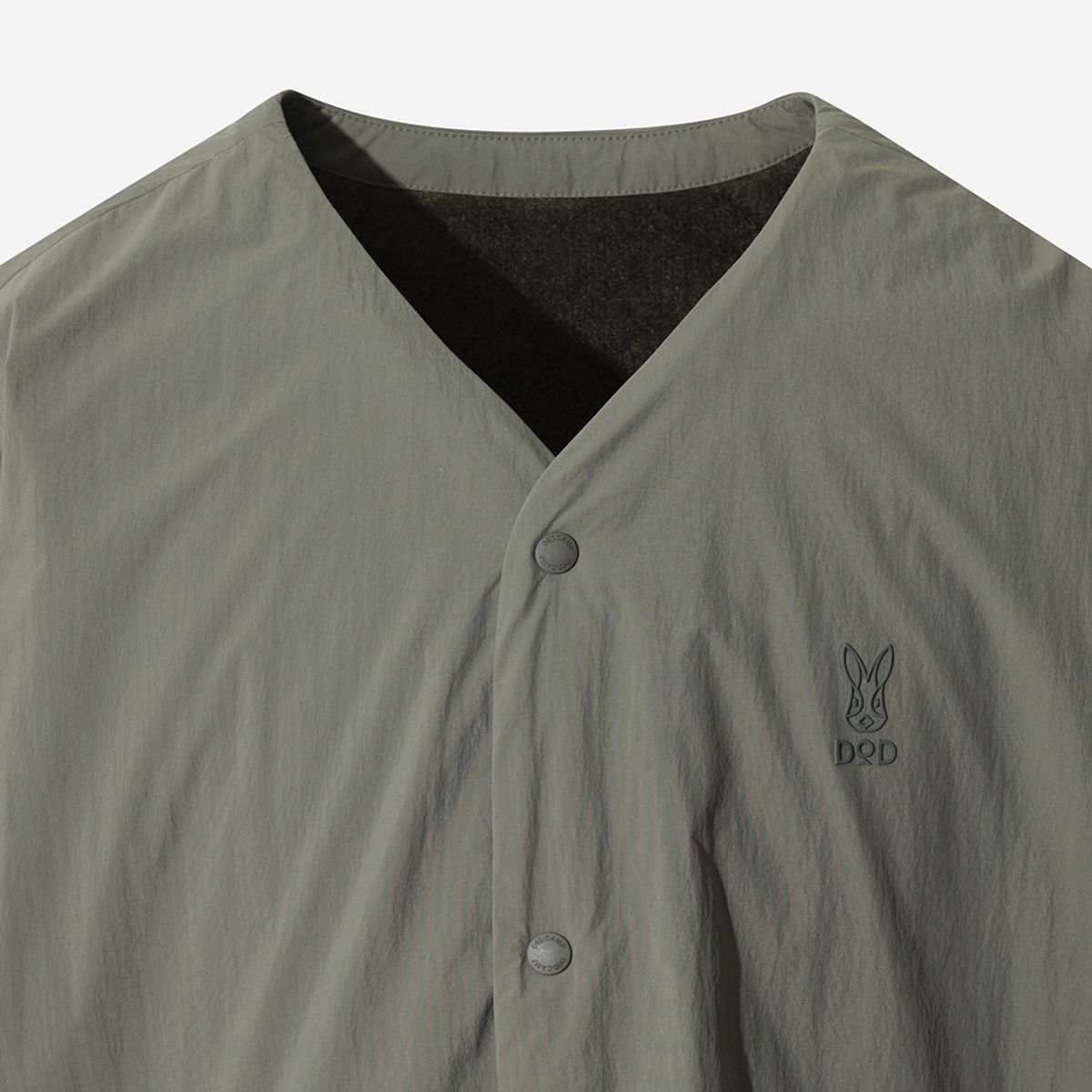 디오디(DOD) 마이로 듀얼 리버시블 가디건 자켓(L.CHARCOAL GREY)