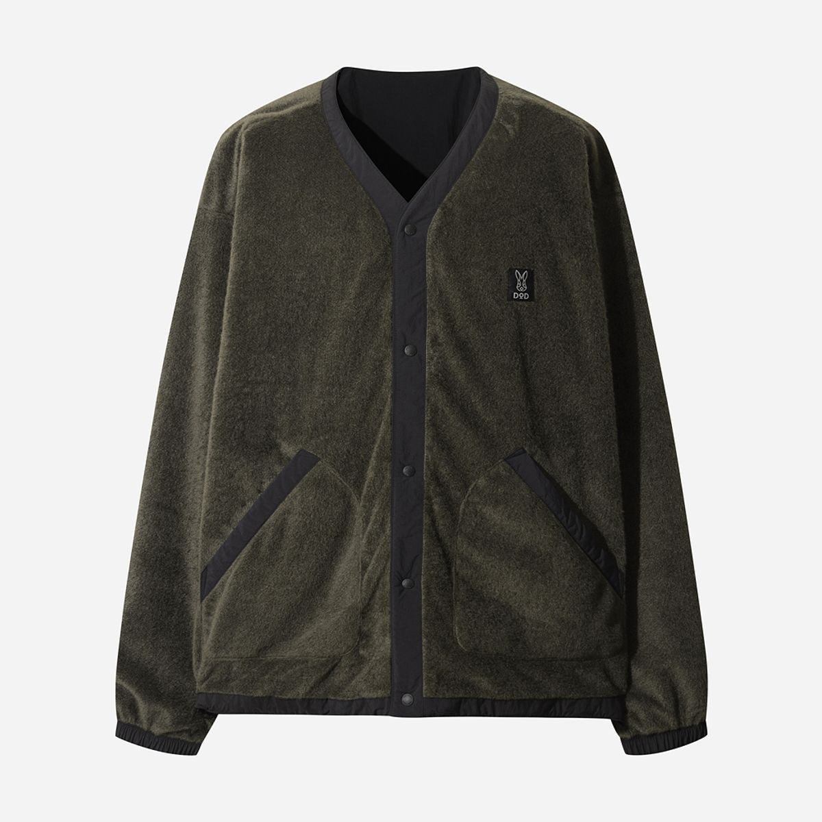 디오디(DOD) 마이로 듀얼 리버시블 가디건 자켓(BLACK)
