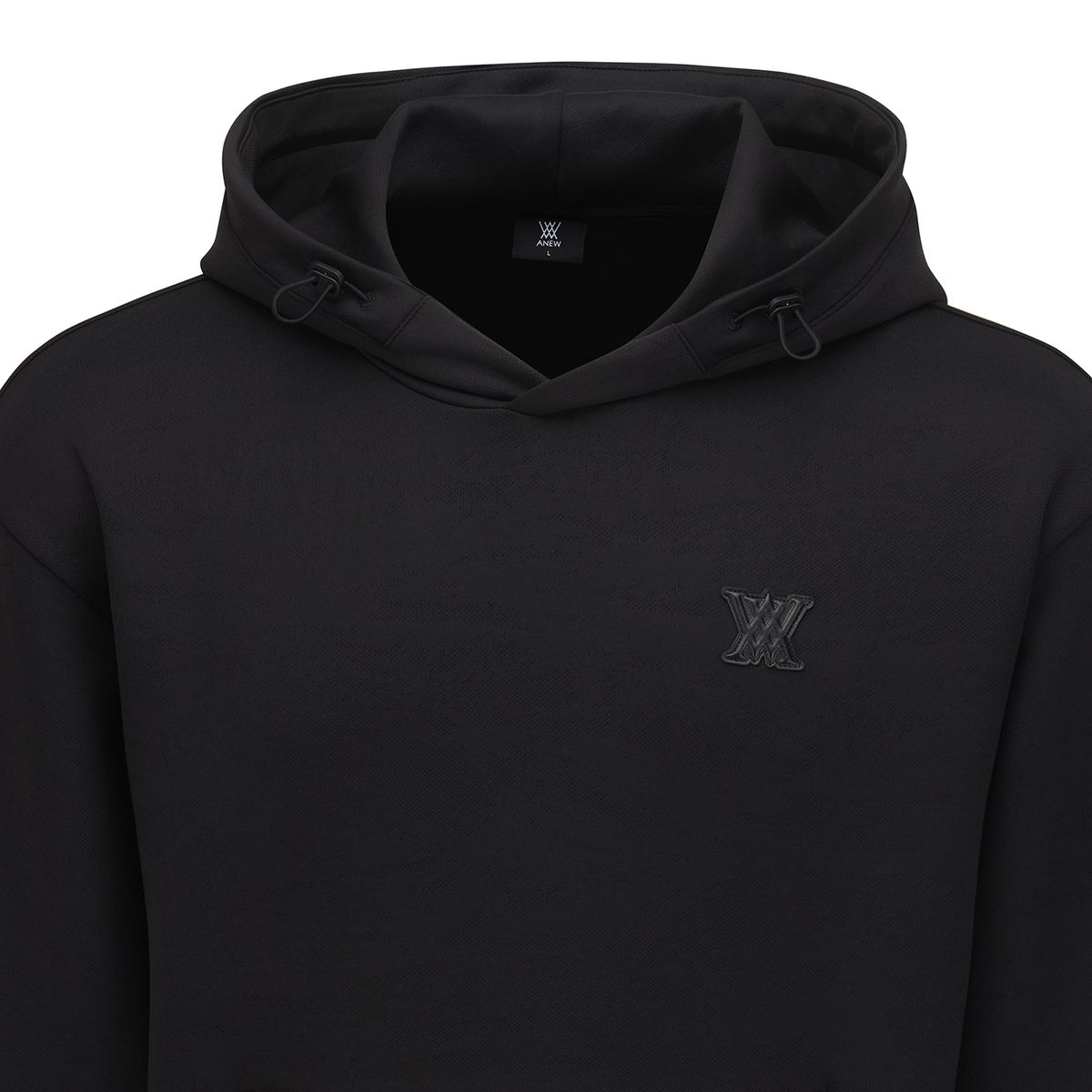 어뉴골프(ANEW GOLF) MEN FA HOODED SWEATSHIRT_BK