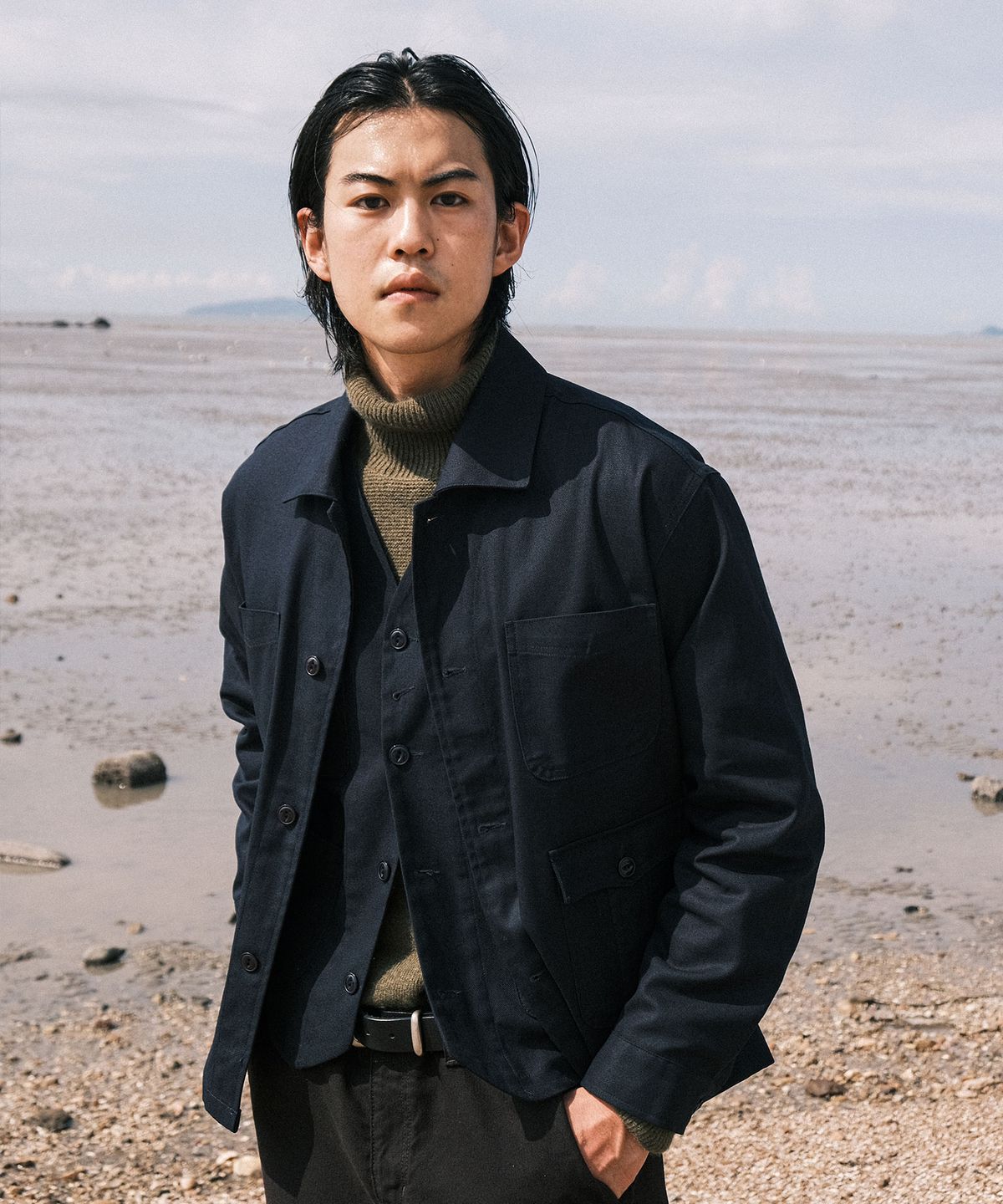 비디알(VDR) SHERIFF JACKET [Sailor Blue]
