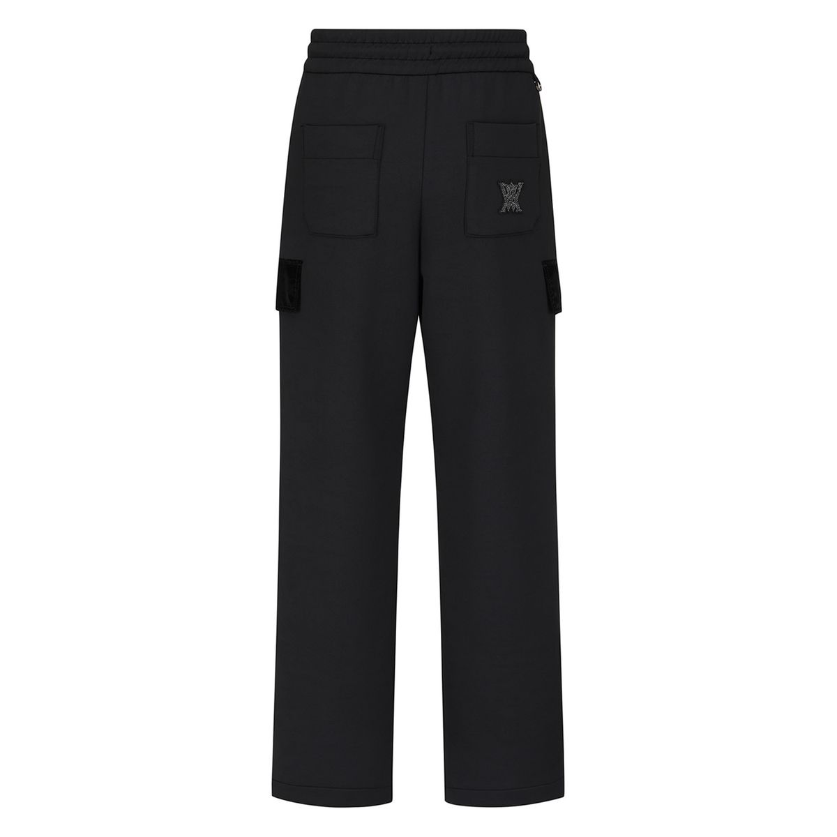 어뉴골프(ANEW GOLF) WOMEN FA SEMI WIDE PANTS_BK