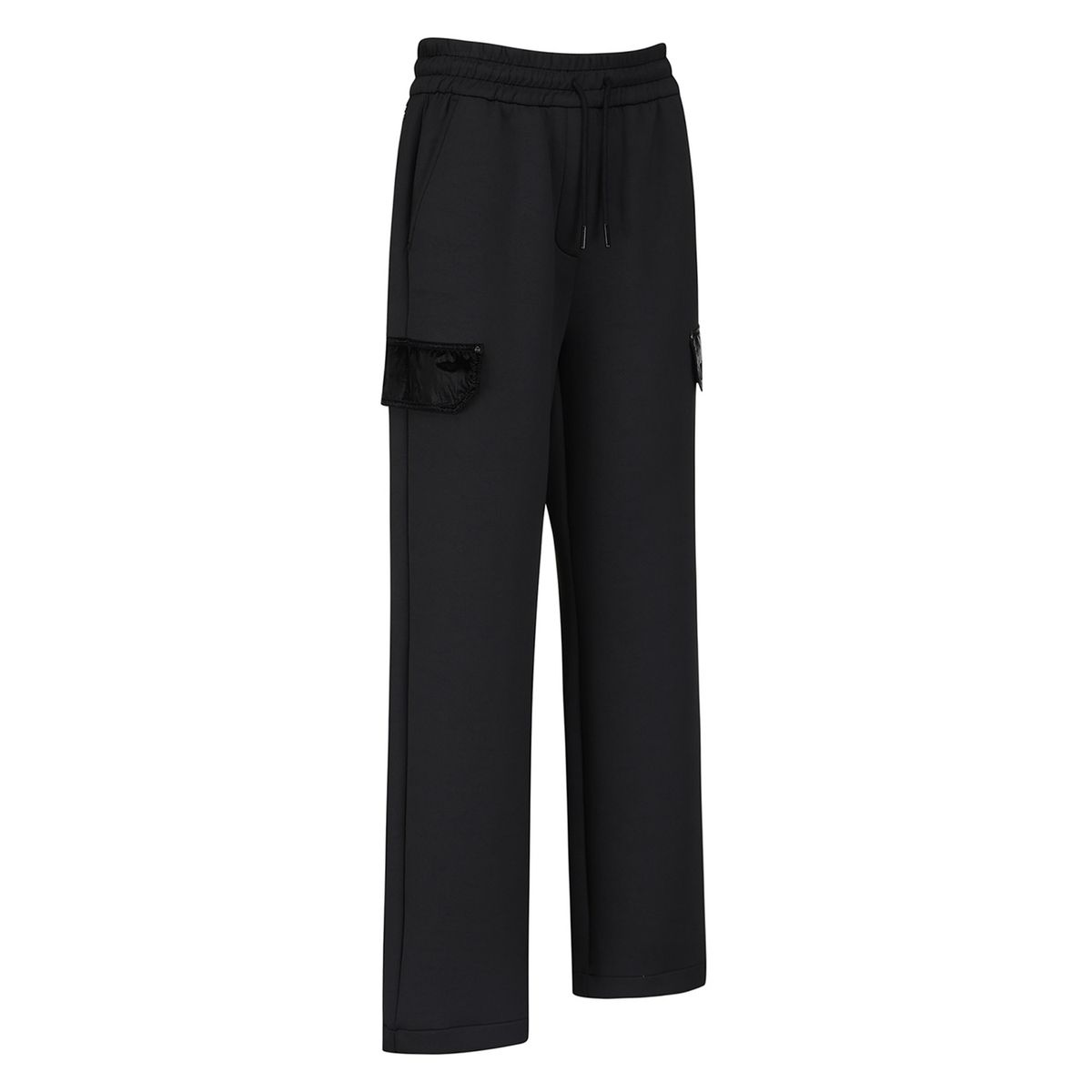 어뉴골프(ANEW GOLF) WOMEN FA SEMI WIDE PANTS_BK