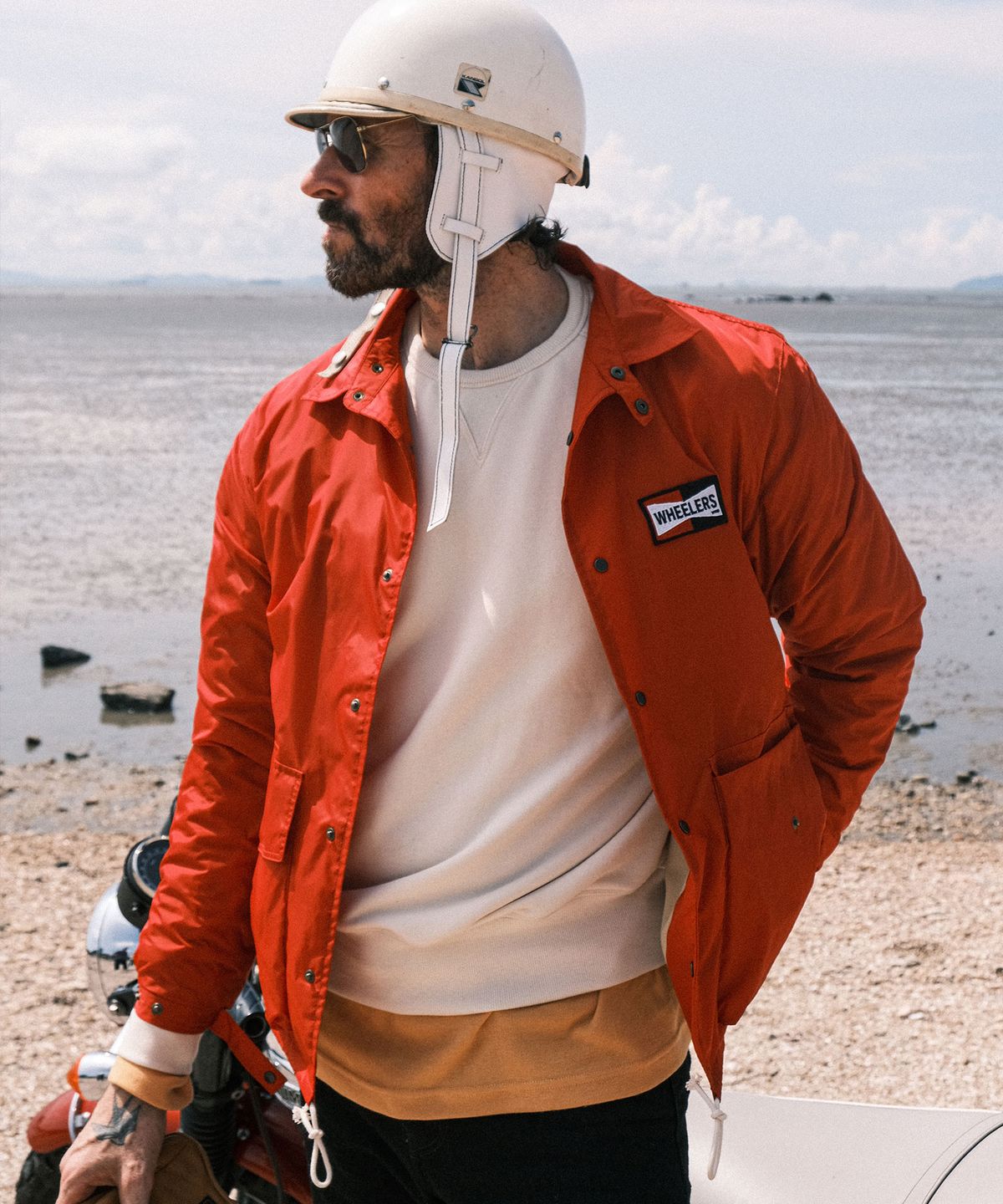 비디알(VDR) SPARK COIL JACKET [Chili]