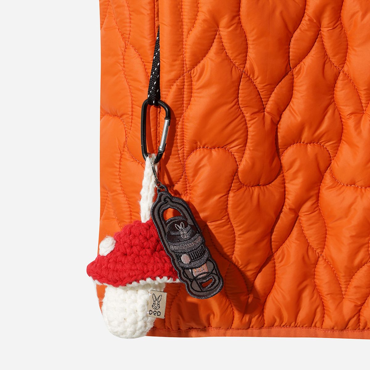 디오디(DOD) 우사기 래빗 패딩 자켓(ORANGE)