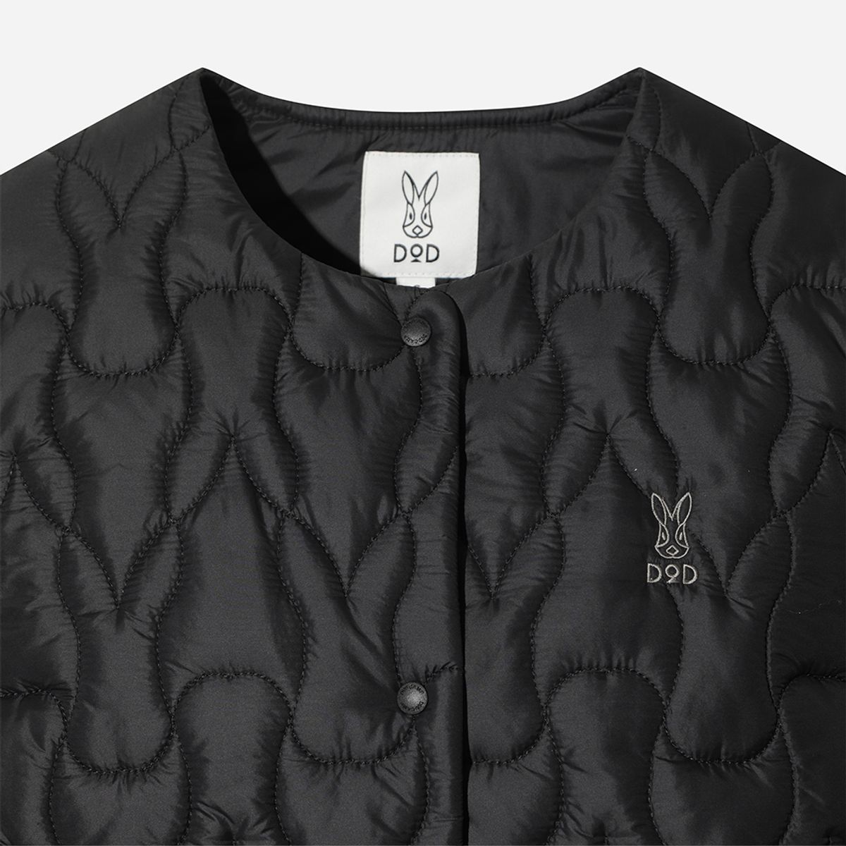 디오디(DOD) 여성) 우사기 패딩 자켓(BLACK)
