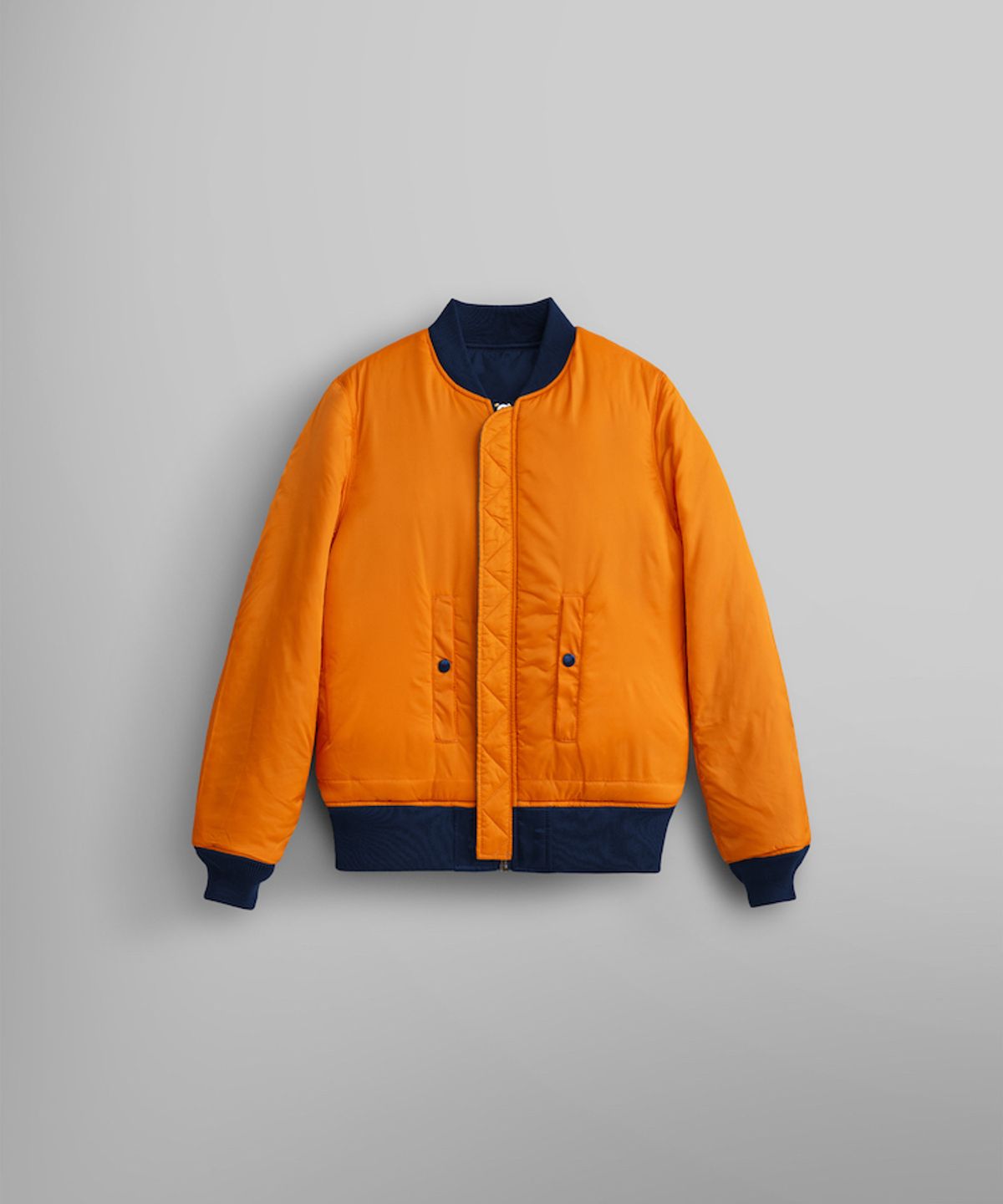 알파 인더스트리 키즈(ALPHA INDUSTRIES KIDS) 키즈 MA-1 스쿼드론 레플리카 블루