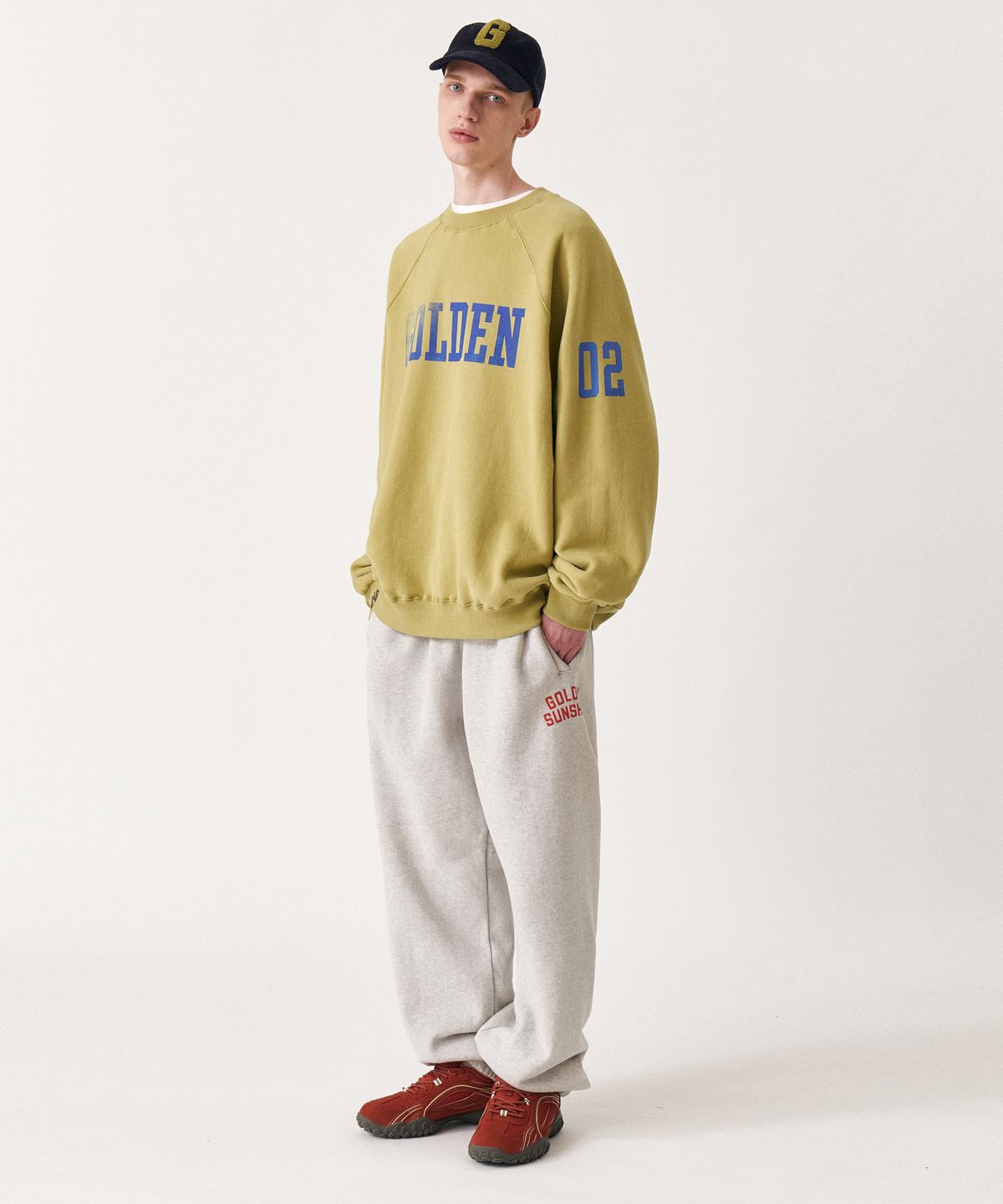 골든선샤인(GOLDEN SUNSHINE) Sunshine jogger pants_Melange