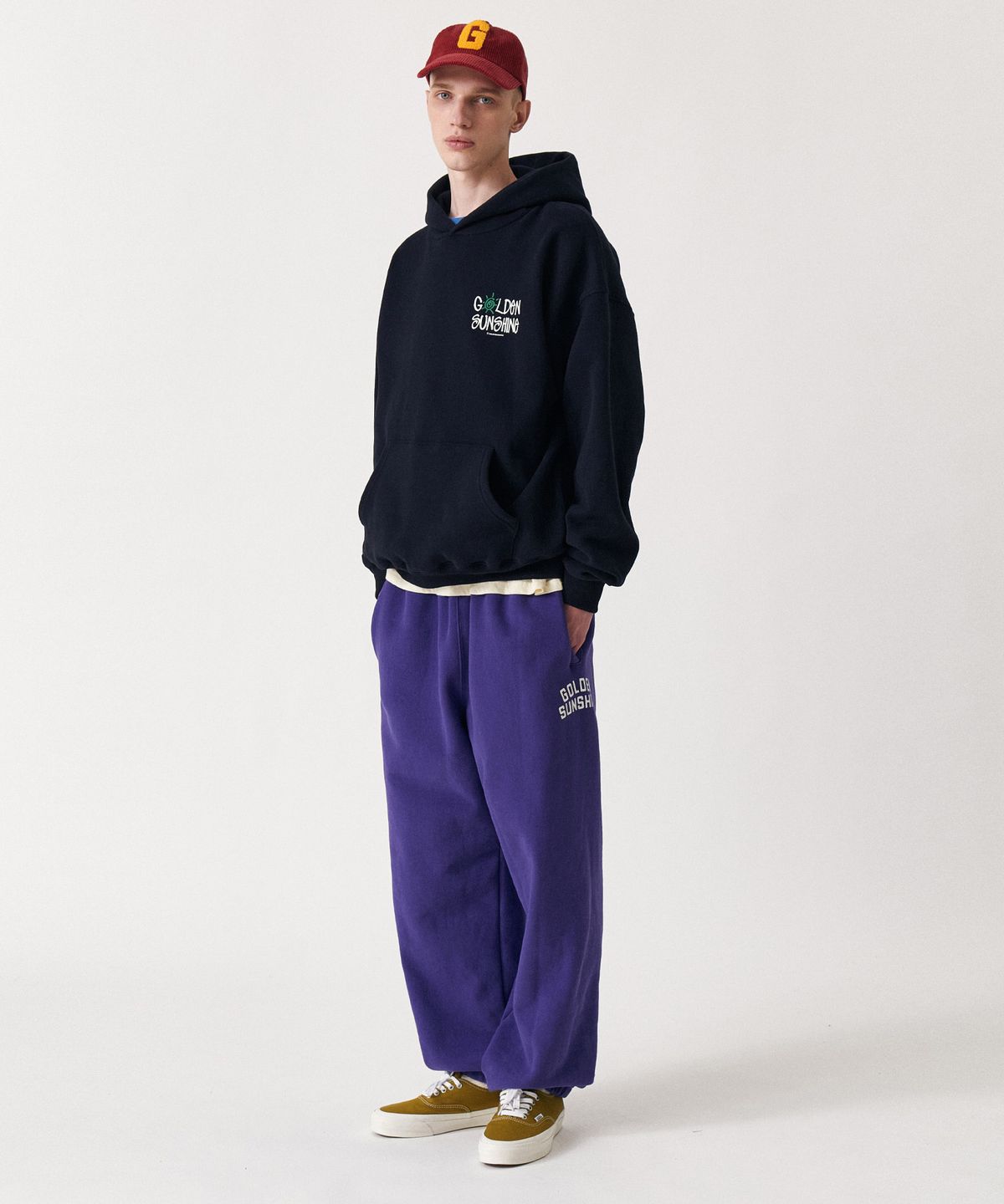 골든선샤인(GOLDEN SUNSHINE) Sunshine jogger pants_Purple