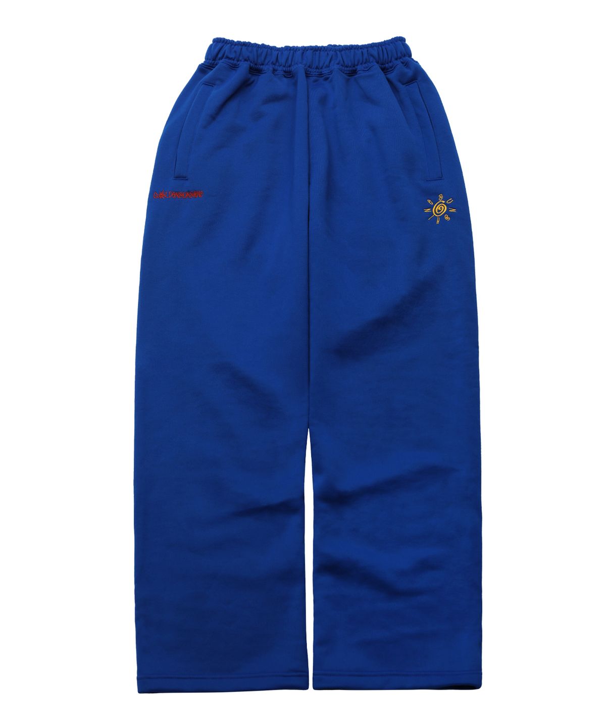 골든선샤인(GOLDEN SUNSHINE) Golden jersey fleece pants_Lapis blue